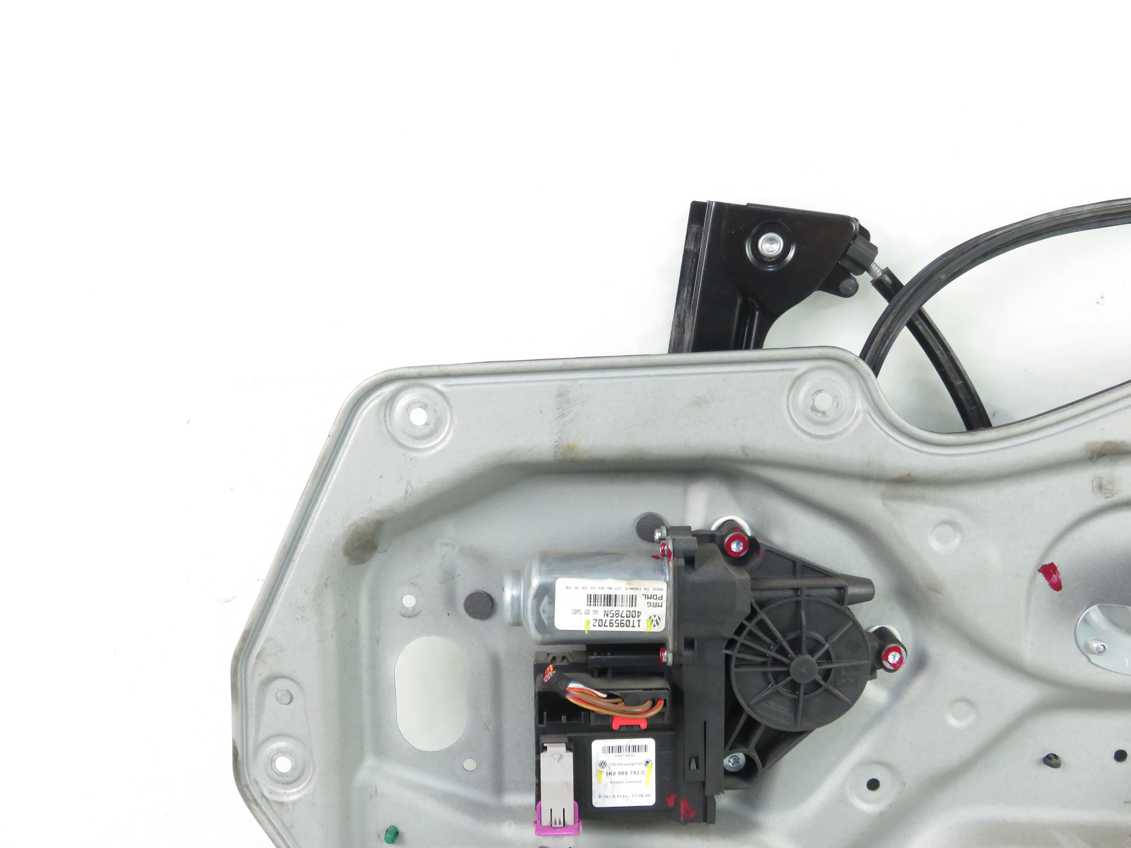 VOLKSWAGEN Touran 1 generation (2003-2015) Front Right Door Window Regulator 1K0959792C,1T0959702,1T1837730AE 25681353