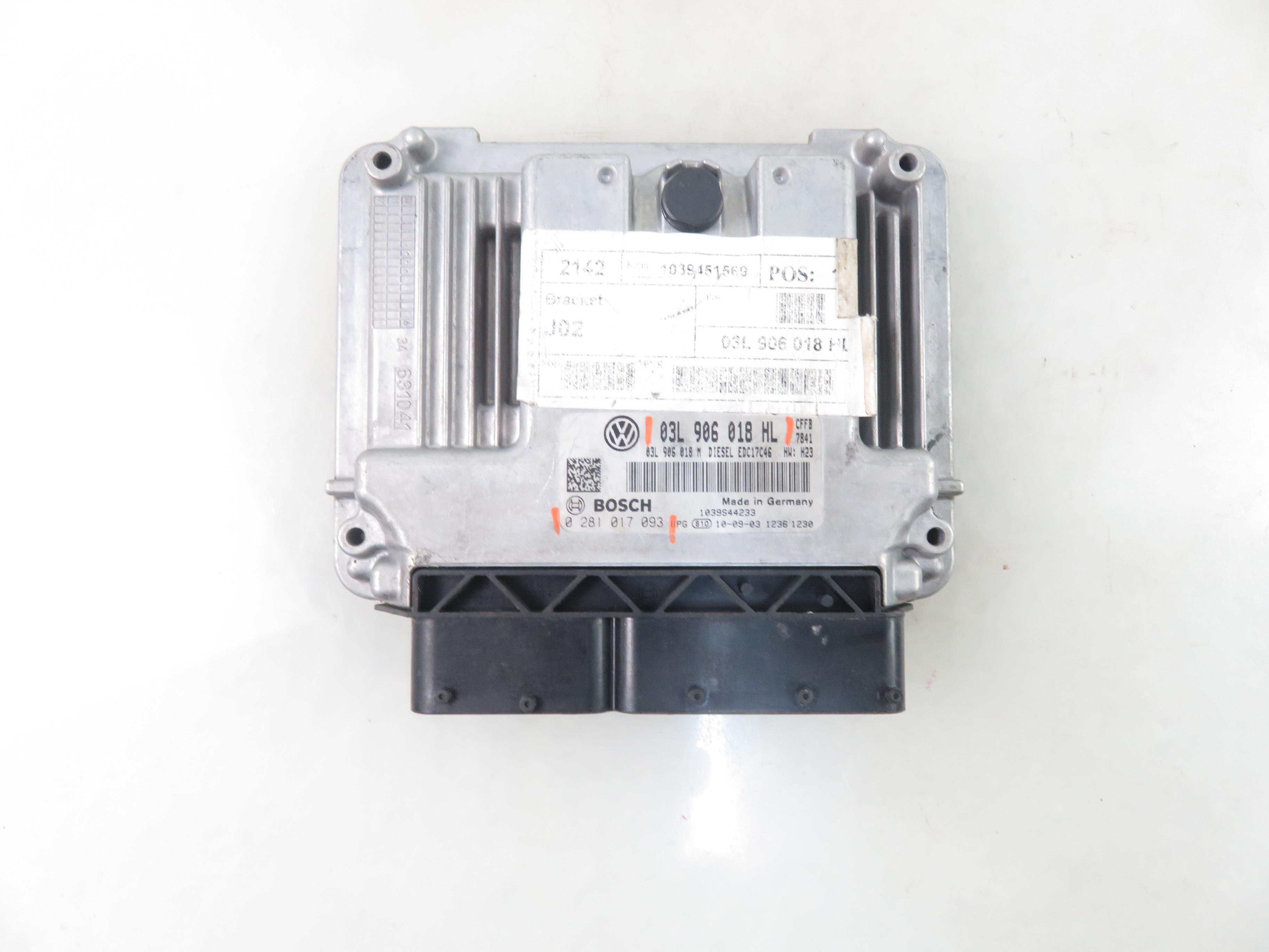 SEAT Alhambra 2 generation (2010-2021) Control Unit 03L906018HL, 0281017093 25104804