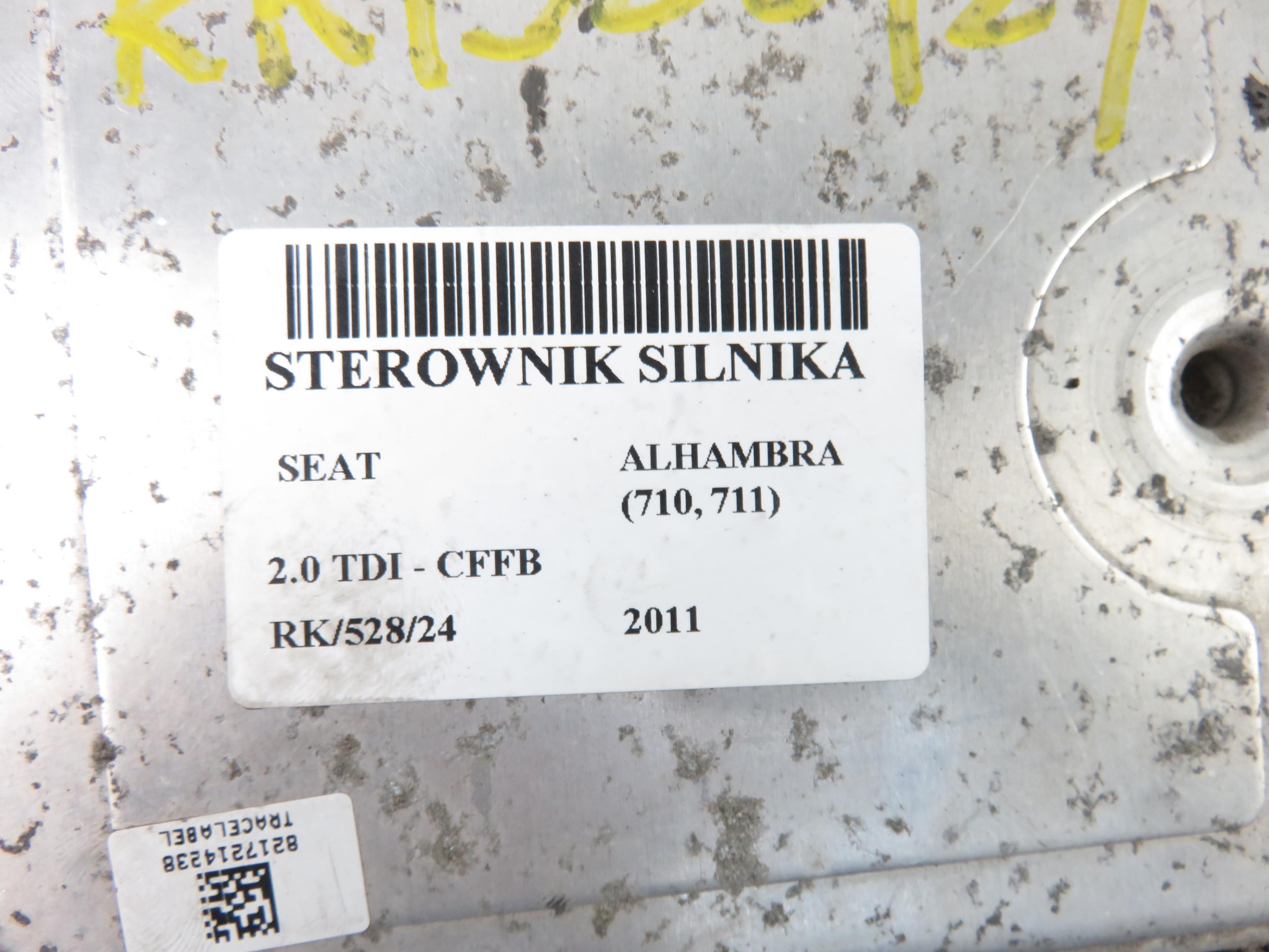 SEAT Alhambra 2 generation (2010-2021) Kompiuteris 03L906018HL,0281017093 25104804