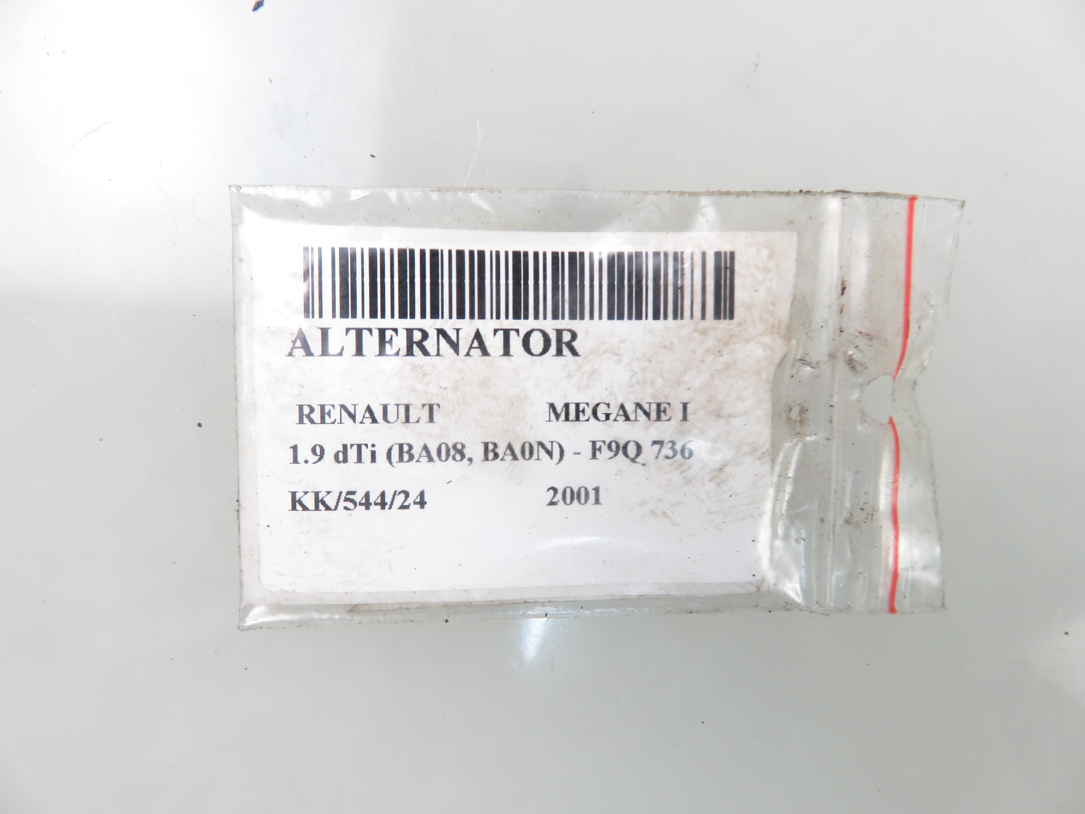 RENAULT Megane 1 generation (1995-2003) Dynamo 8200064685, 2542495A 25289725