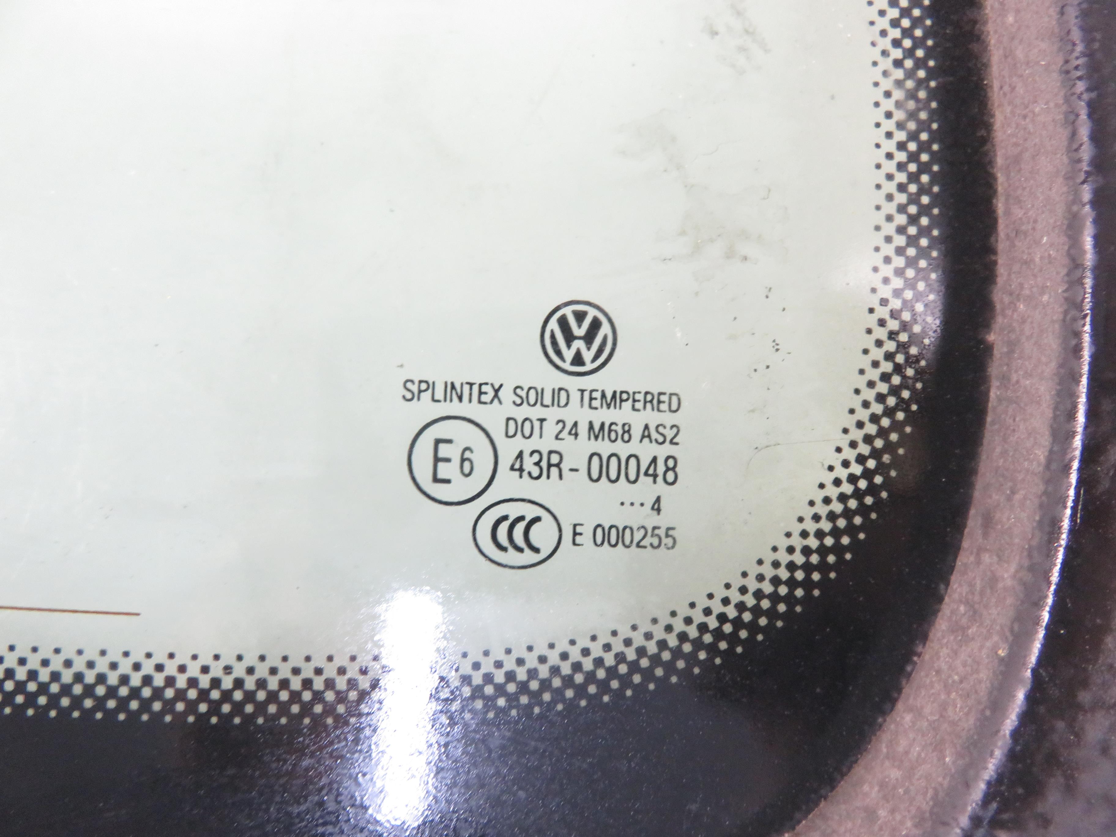 VOLKSWAGEN Touran 1 generation (2003-2015) Πίσω τζάμι στο αριστερό πλάι 1T0845041 25202955