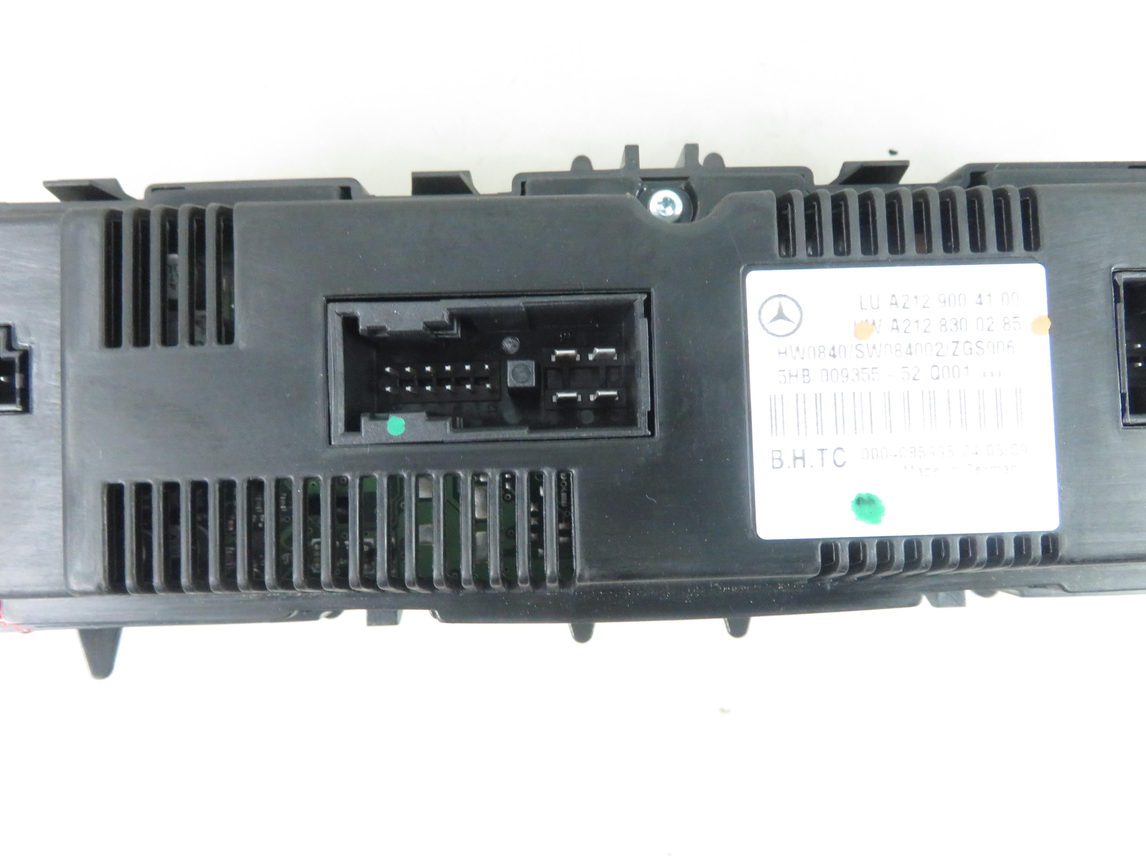 MERCEDES-BENZ E-Class W212/S212/C207/A207 (2009-2016) Climate  Control Unit A2129004100 25301242