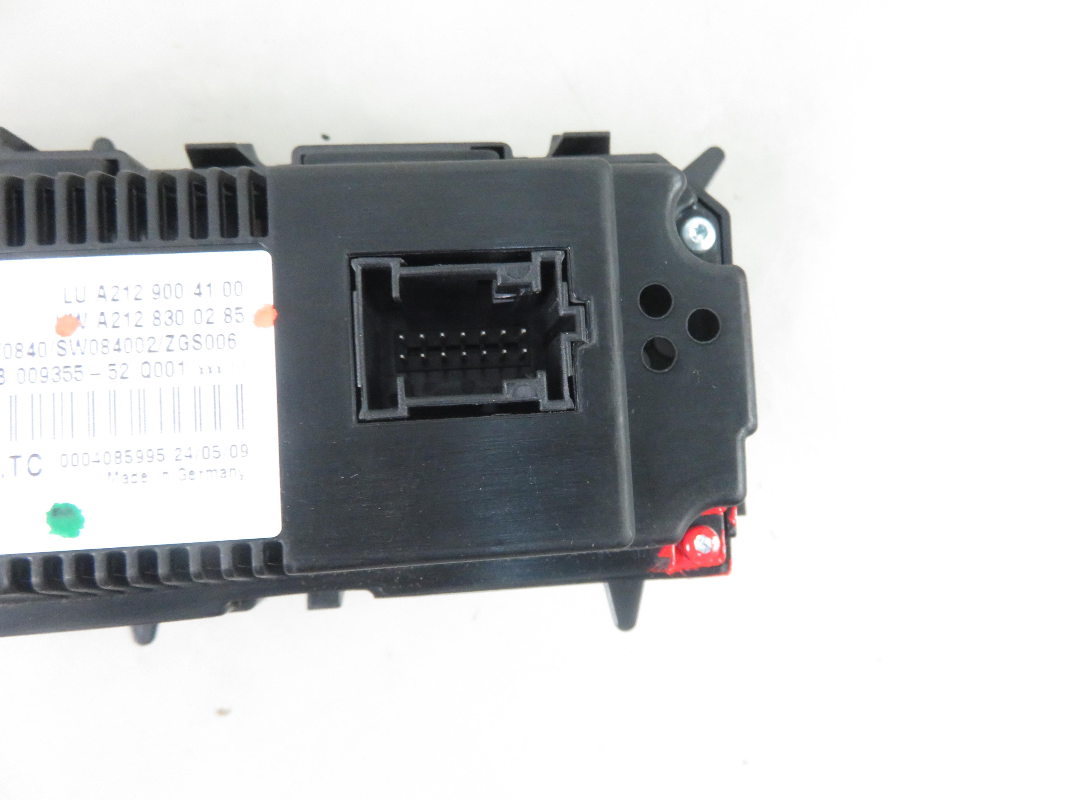 MERCEDES-BENZ E-Class W212/S212/C207/A207 (2009-2016) Climate  Control Unit A2129004100 25301242