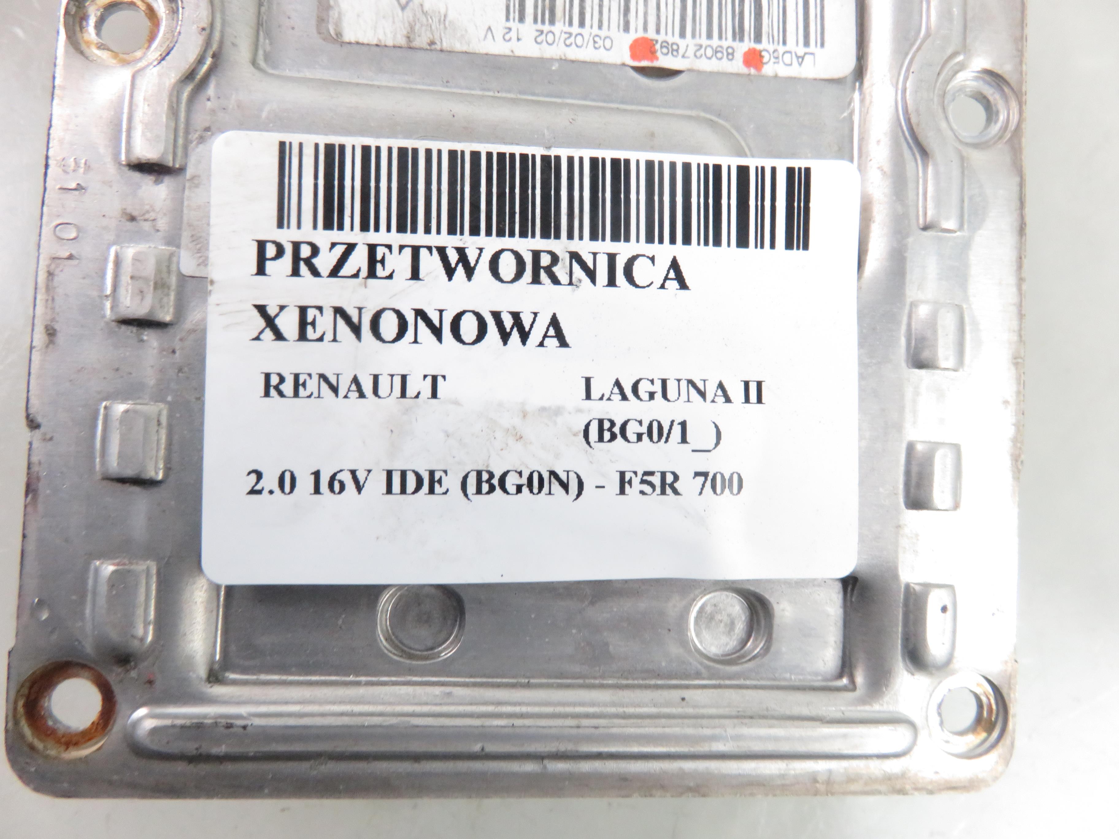 RENAULT Laguna 2 generation (2001-2007) Ksenona bloks 89027892 25203901