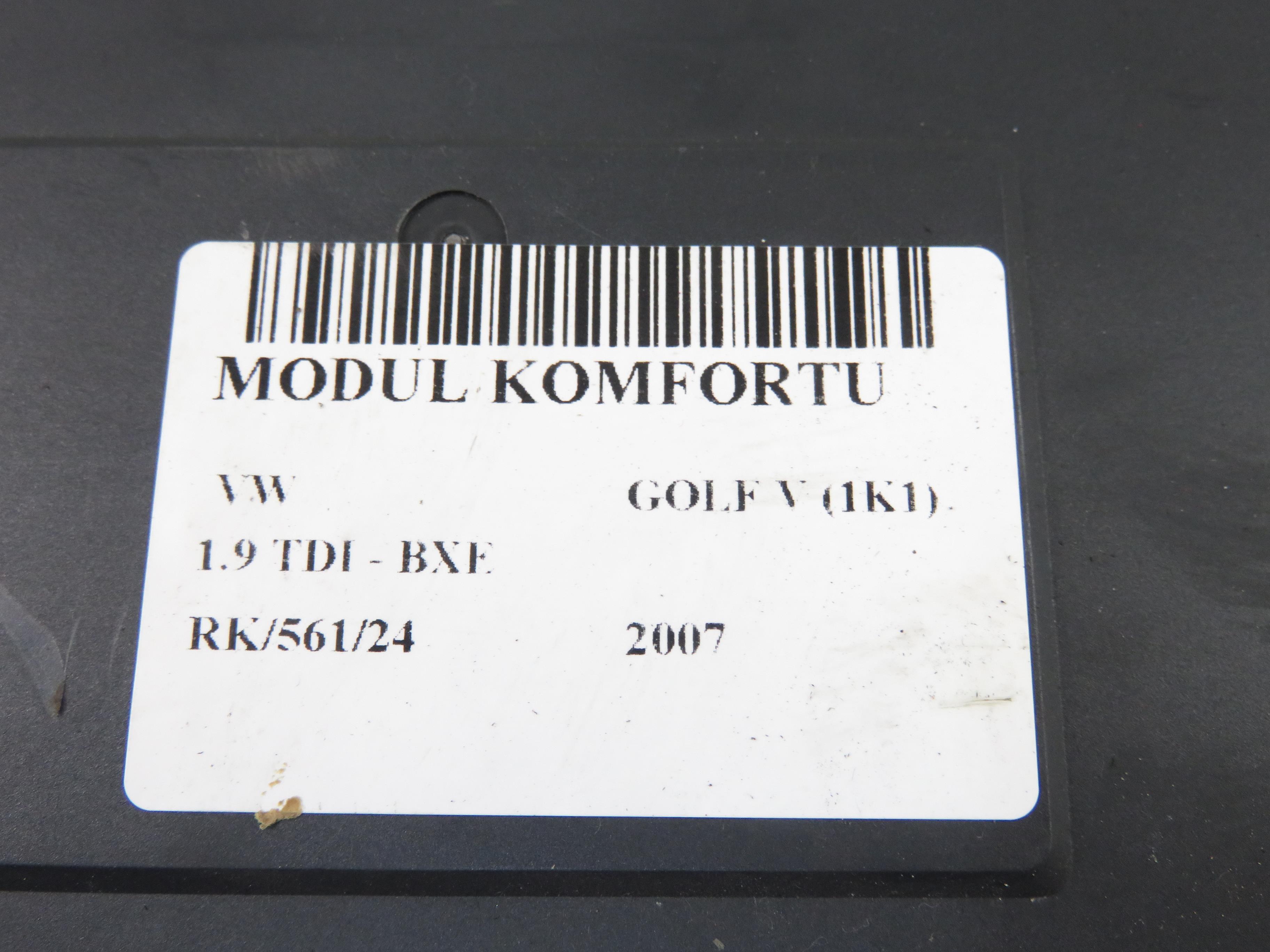 VOLKSWAGEN Golf 5 generation (2003-2009) Computer de bord 3C0937049AJ 25217270