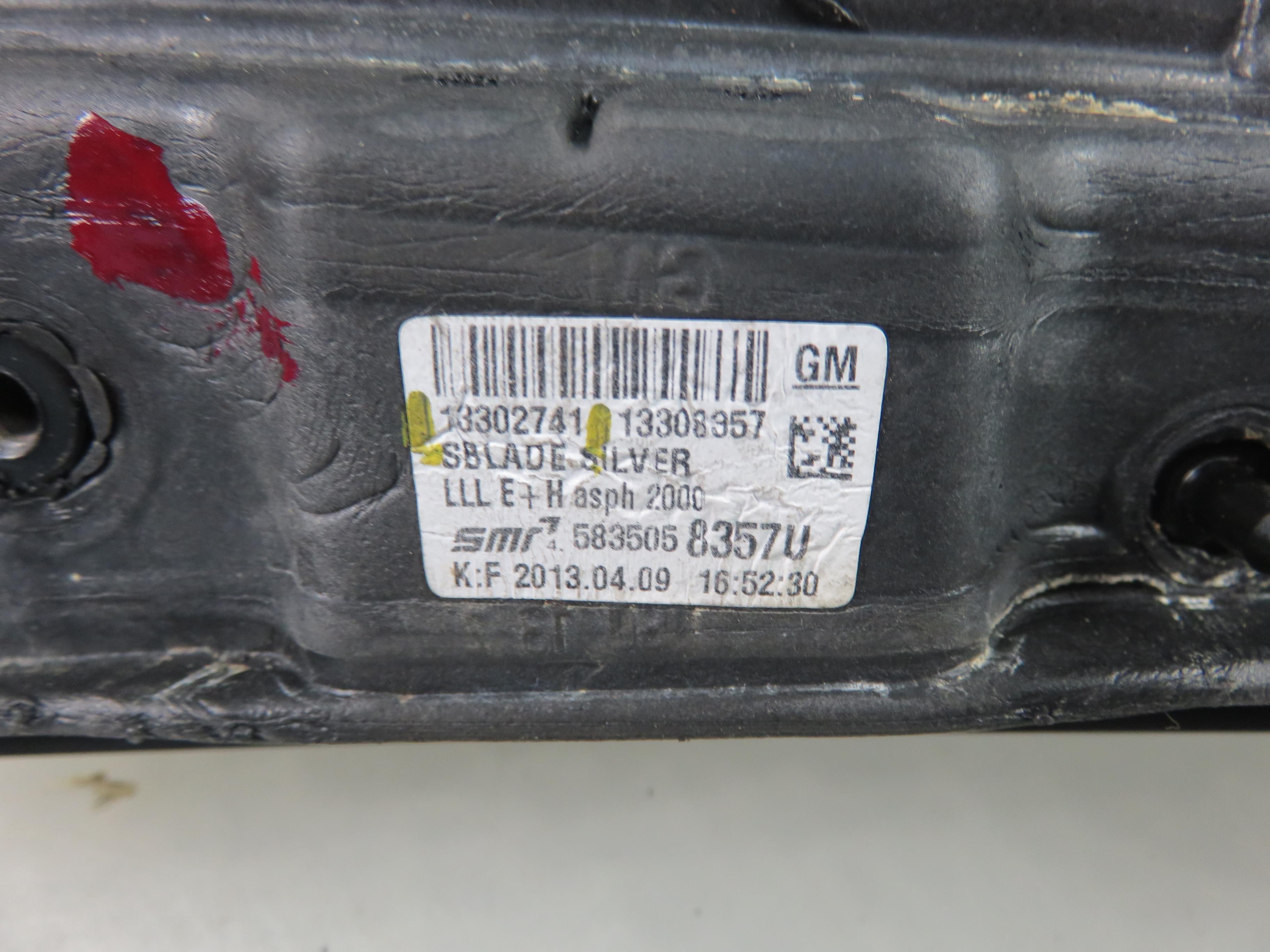 OPEL Astra J (2009-2020) Bal oldali visszapillantó tükör 13302741 25681667