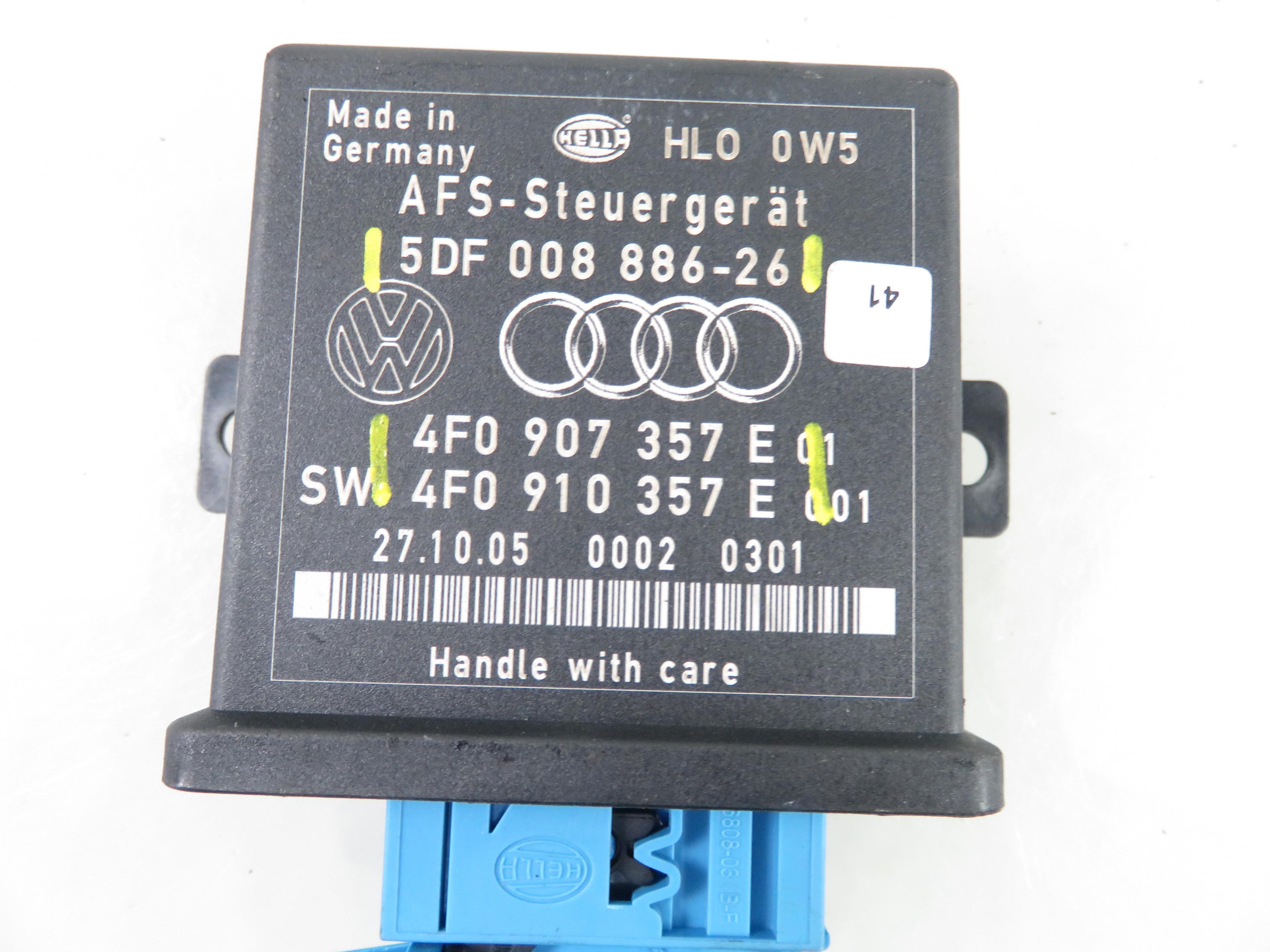 AUDI Q7 4L (2005-2015) Headlight Control Unit 5DF00888626, 4F0910357E, 4F0907357E 25301335