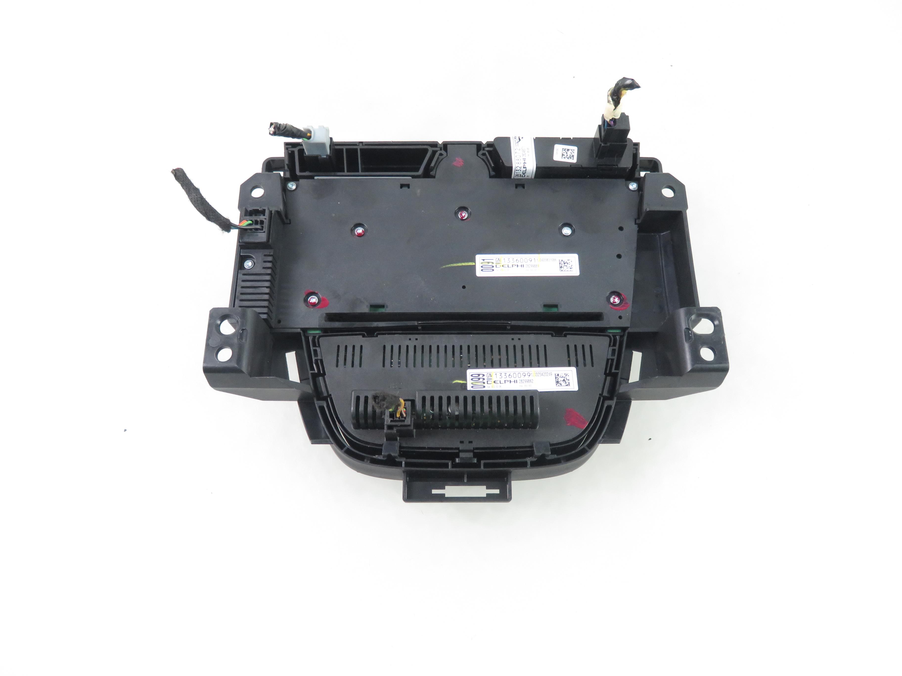 OPEL Astra J (2009-2020) Climate  Control Unit 13360091, 13360099 25289774