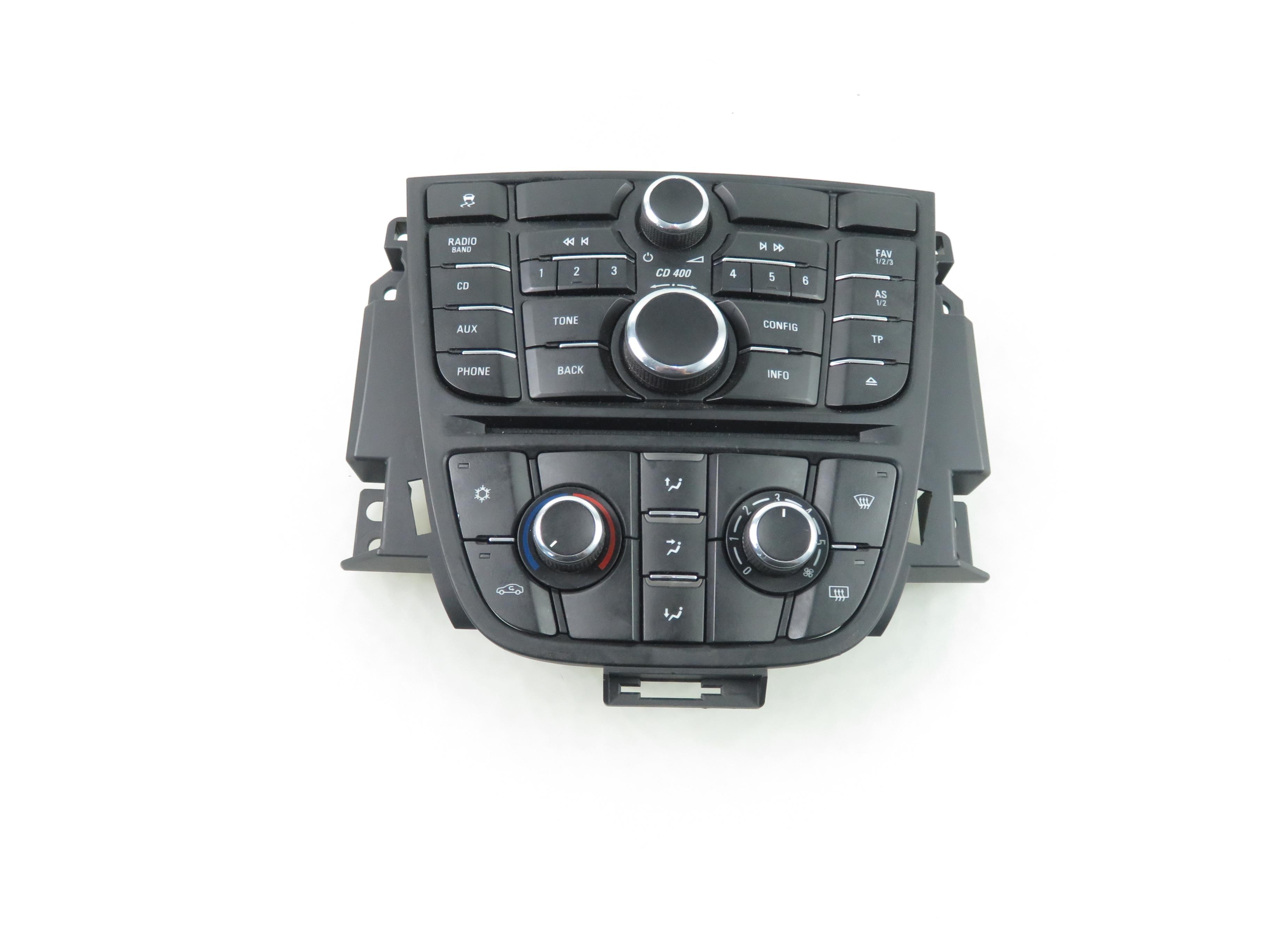 OPEL Astra J (2009-2020) Climate  Control Unit 13360091, 13360099 25289774