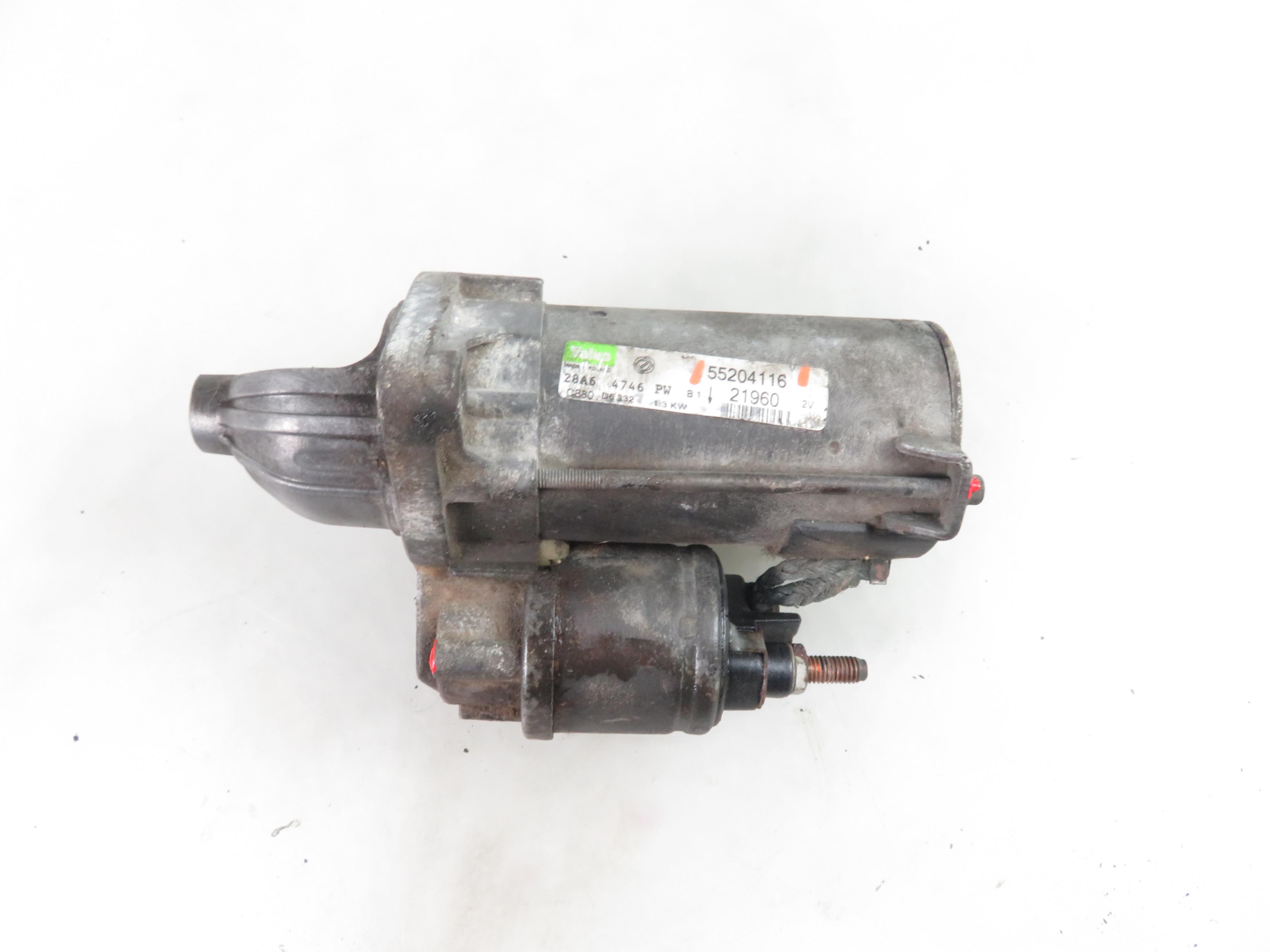 FIAT Grande Punto 1 generation (2006-2008) Starteris 55204116 25451153