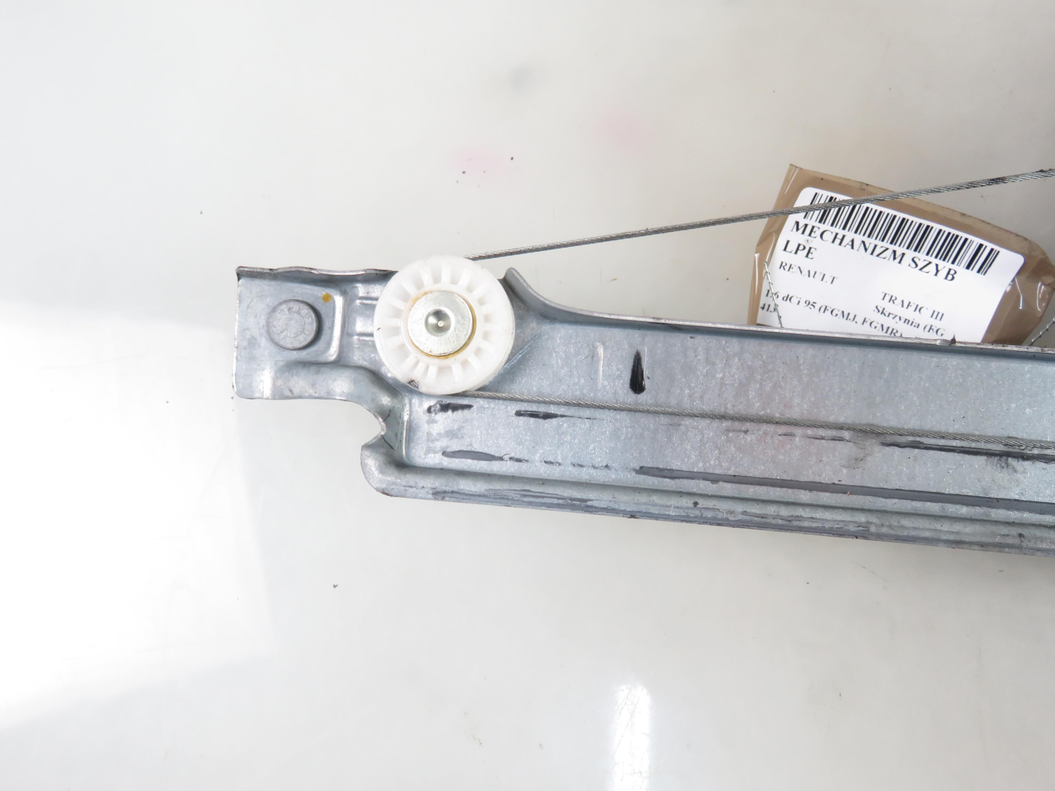 RENAULT Trafic 3 generation (2014-2023) Front Left Door Window Regulator 807216280R,93867659,128001502 25630866