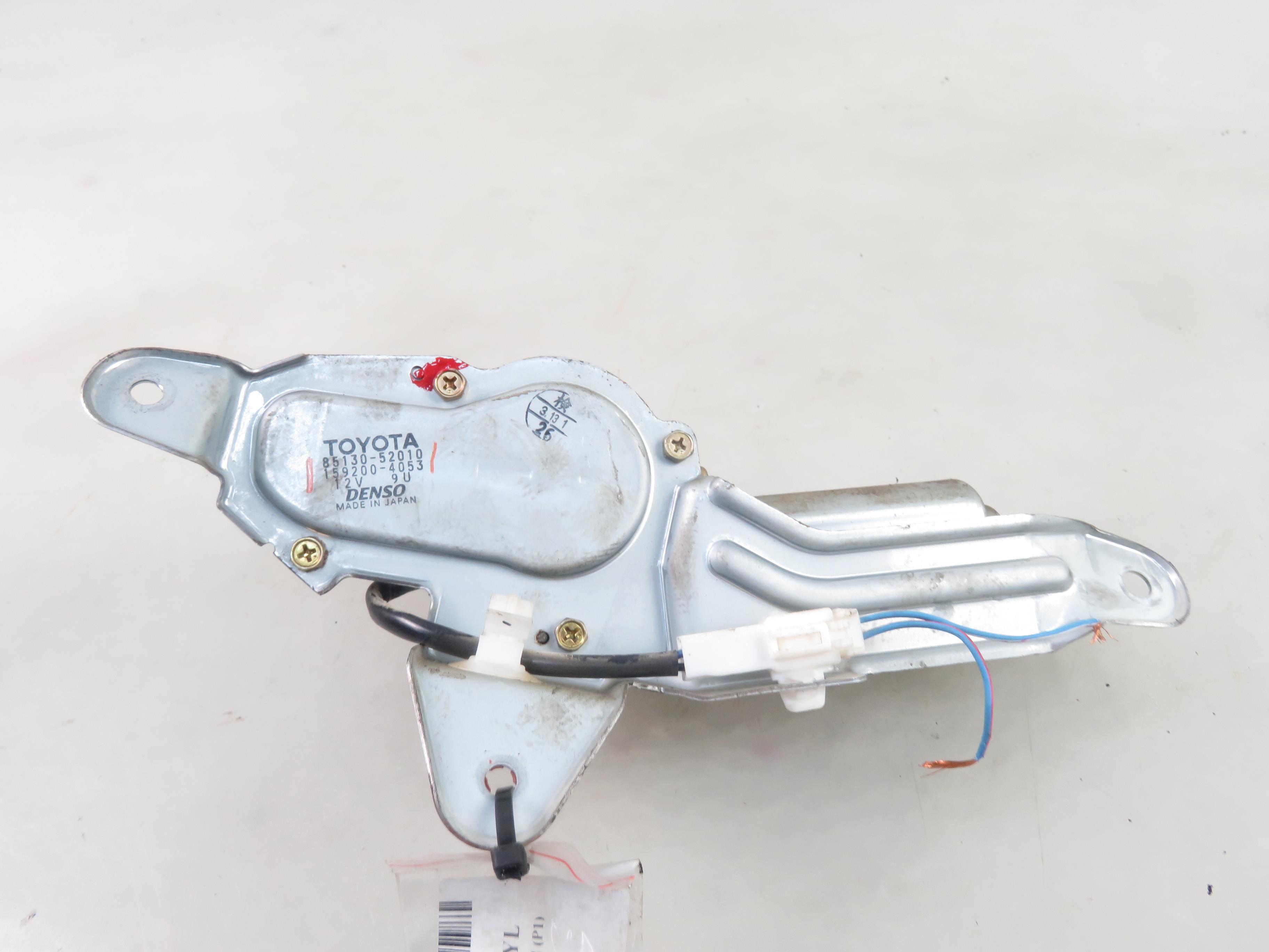 TOYOTA Yaris 1 generation (1999-2005) Tailgate  Window Wiper Motor 8513052010, 1592001053 25340902