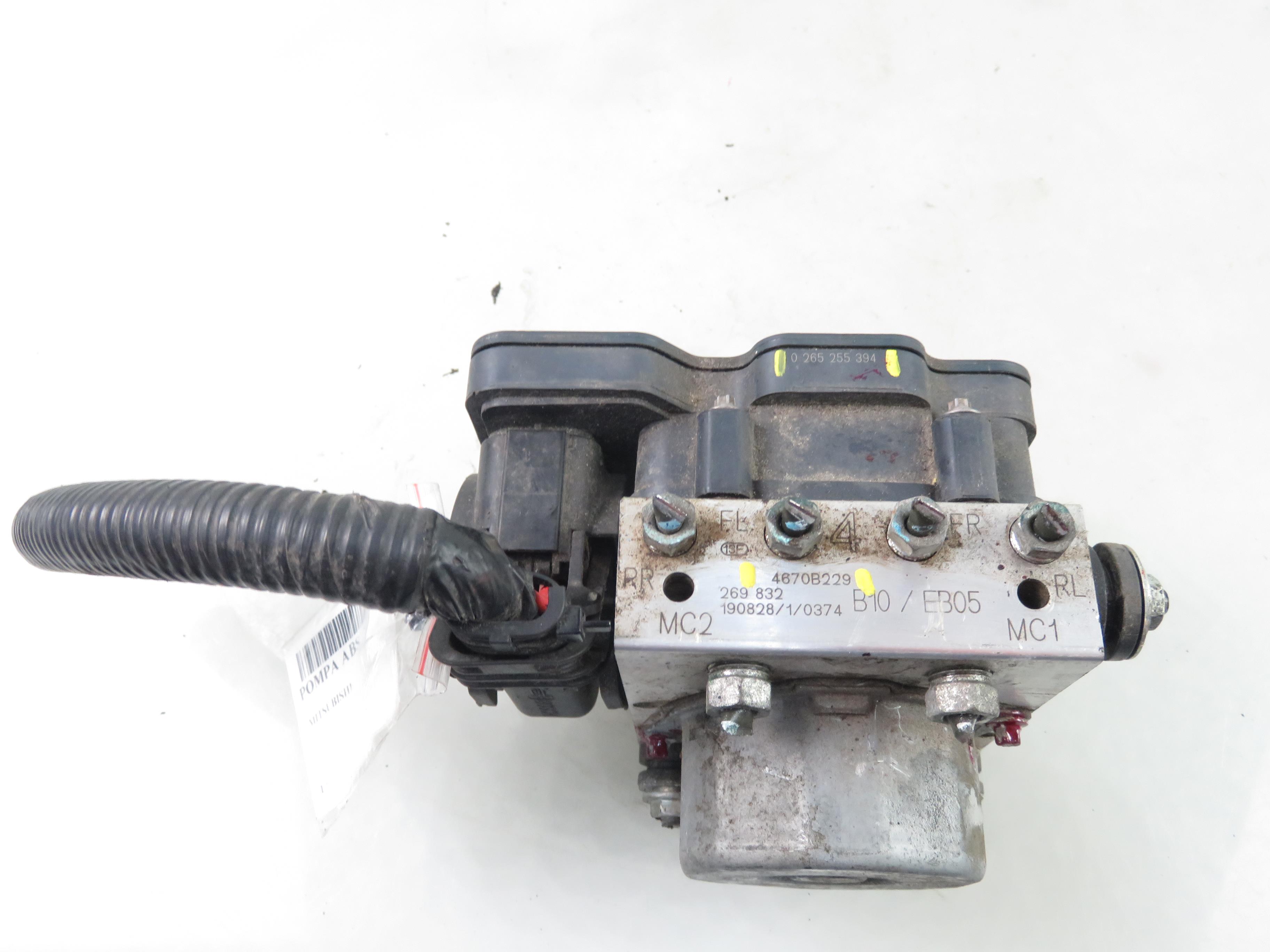 MITSUBISHI Space Star 2 generation (2013-2023) Pompe ABS 0265255394, 4670B229, 0265956482 25431548