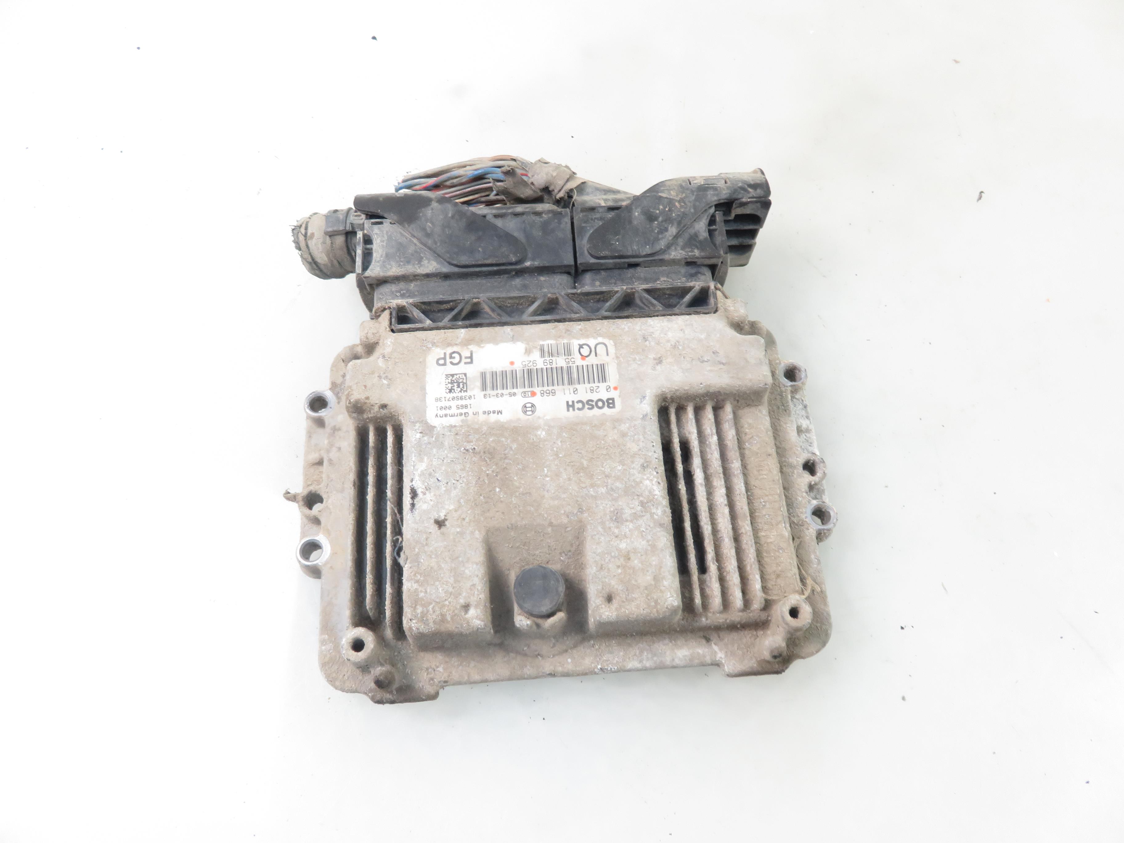 OPEL Astra H (2004-2014) Kompiuteris 55189925,0281011668 25421932