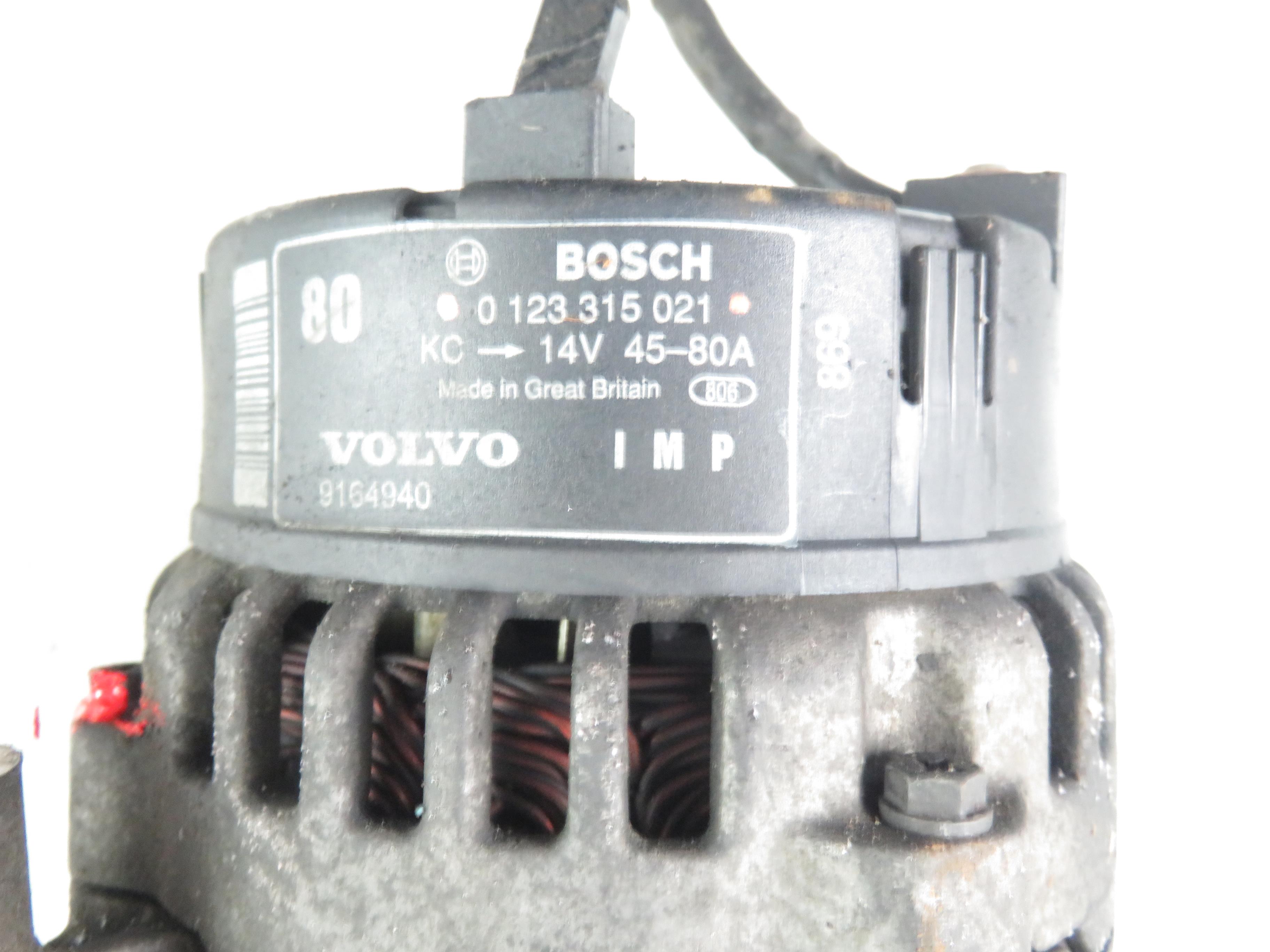 VOLVO V40 1 generation (1996-2004) Alternator 0123315021 25766194