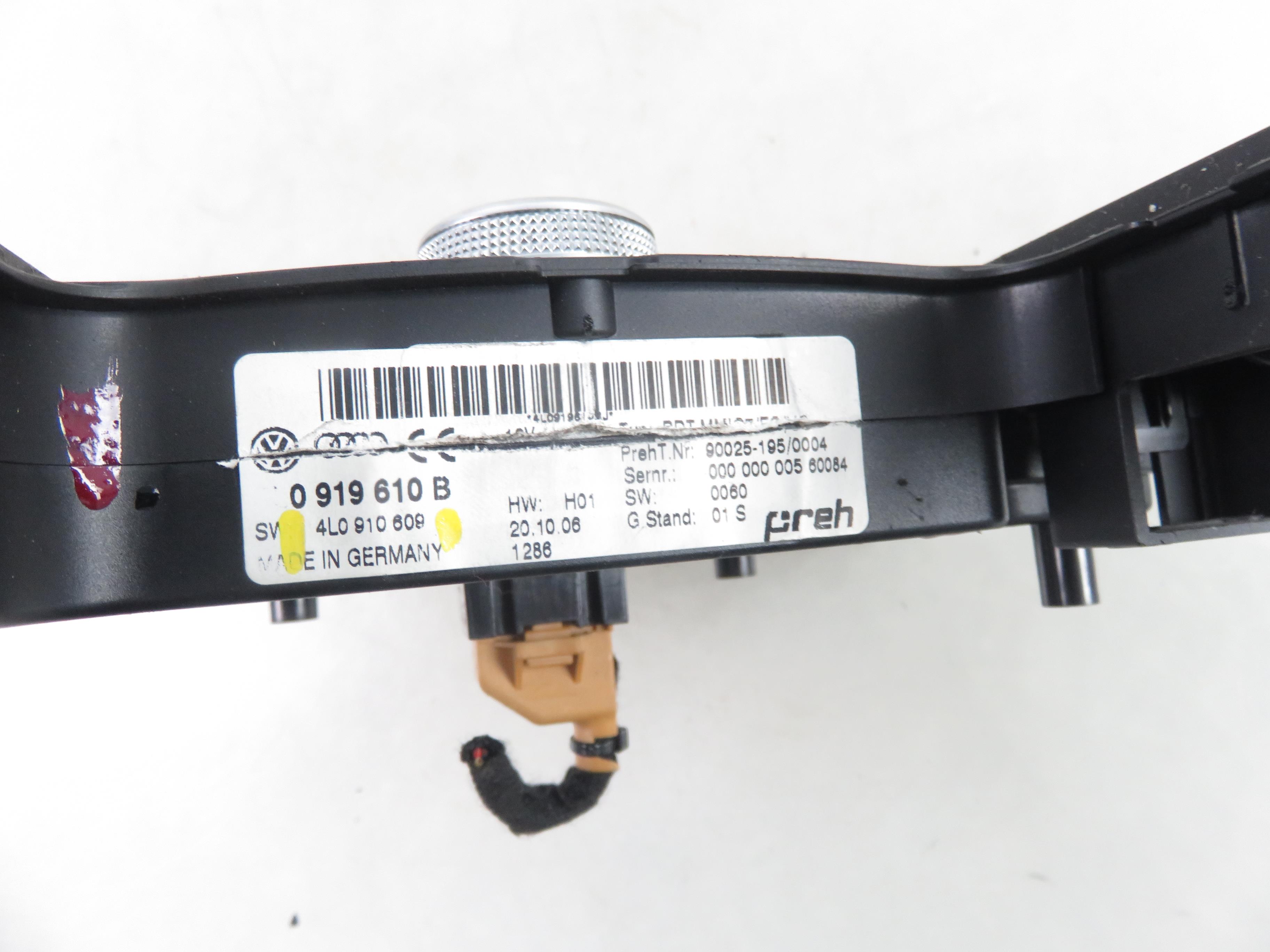 AUDI Q7 4L (2005-2015) Navigation Control Switch 4L0910609 25431458