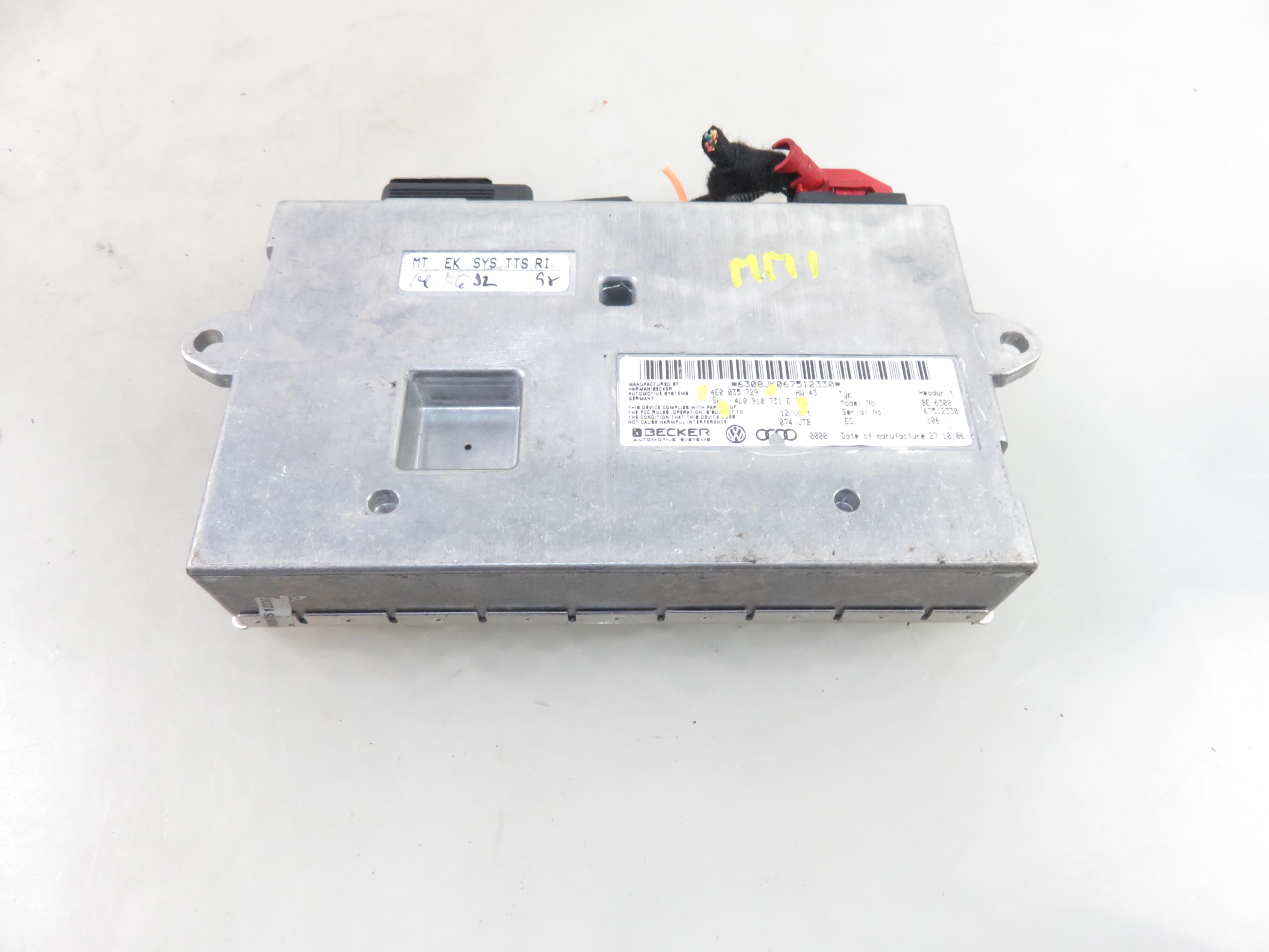 AUDI Q7 4L (2005-2015) Other Control Units 4L0910731E,4E0035729 25585767