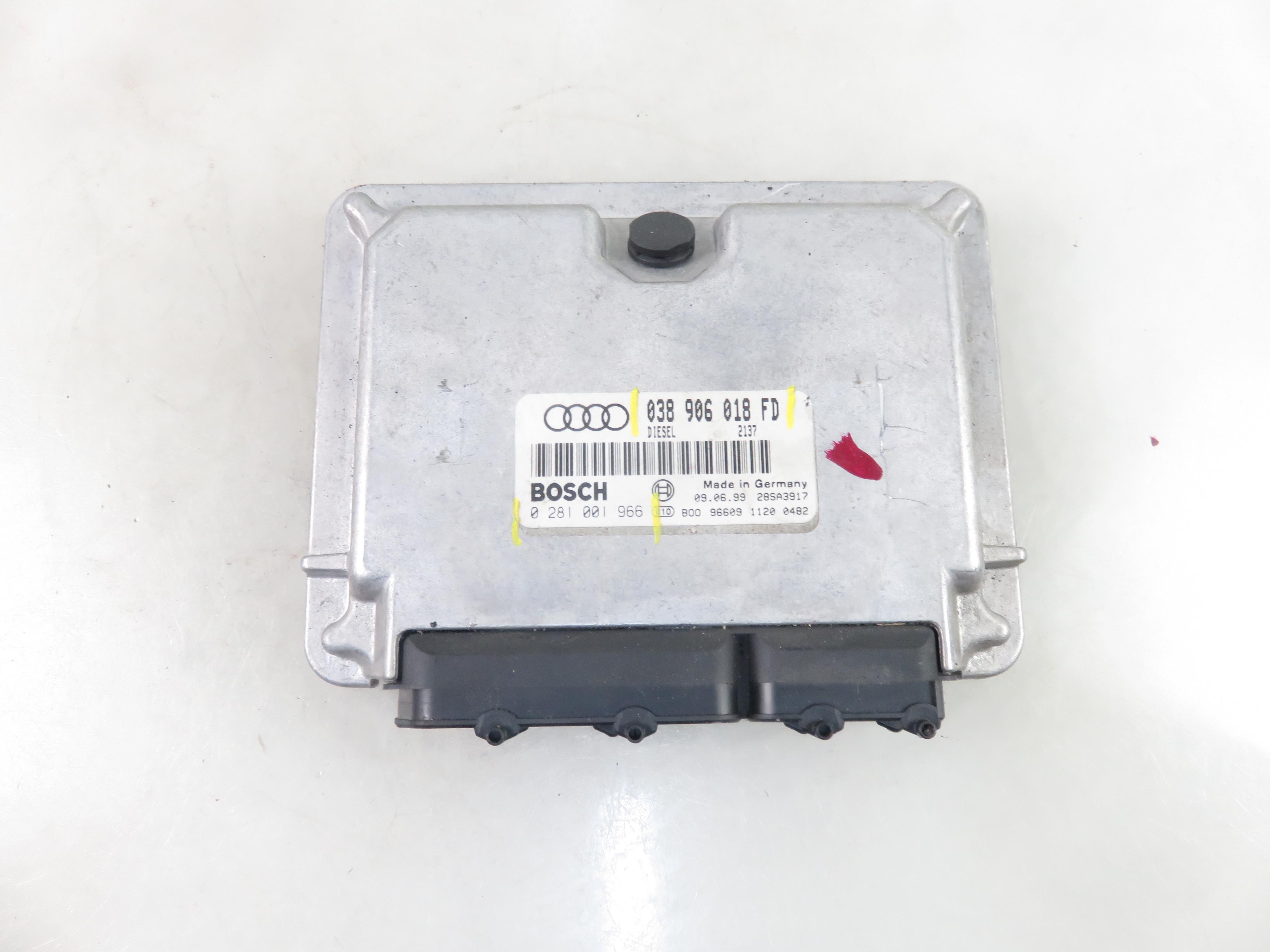 AUDI A4 B5/8D (1994-2001) Kompiuteris 038906018FD,0281001966 25431509