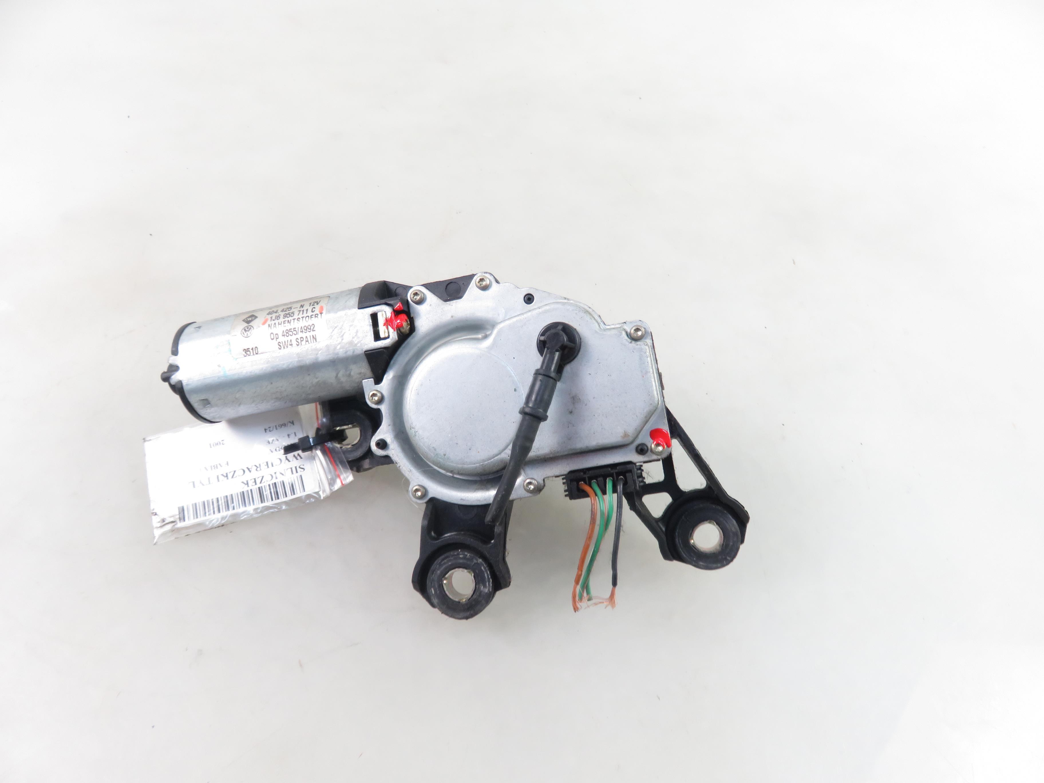 SKODA Fabia 6Y (1999-2007) Tailgate  Window Wiper Motor 1J6955711C 25421904