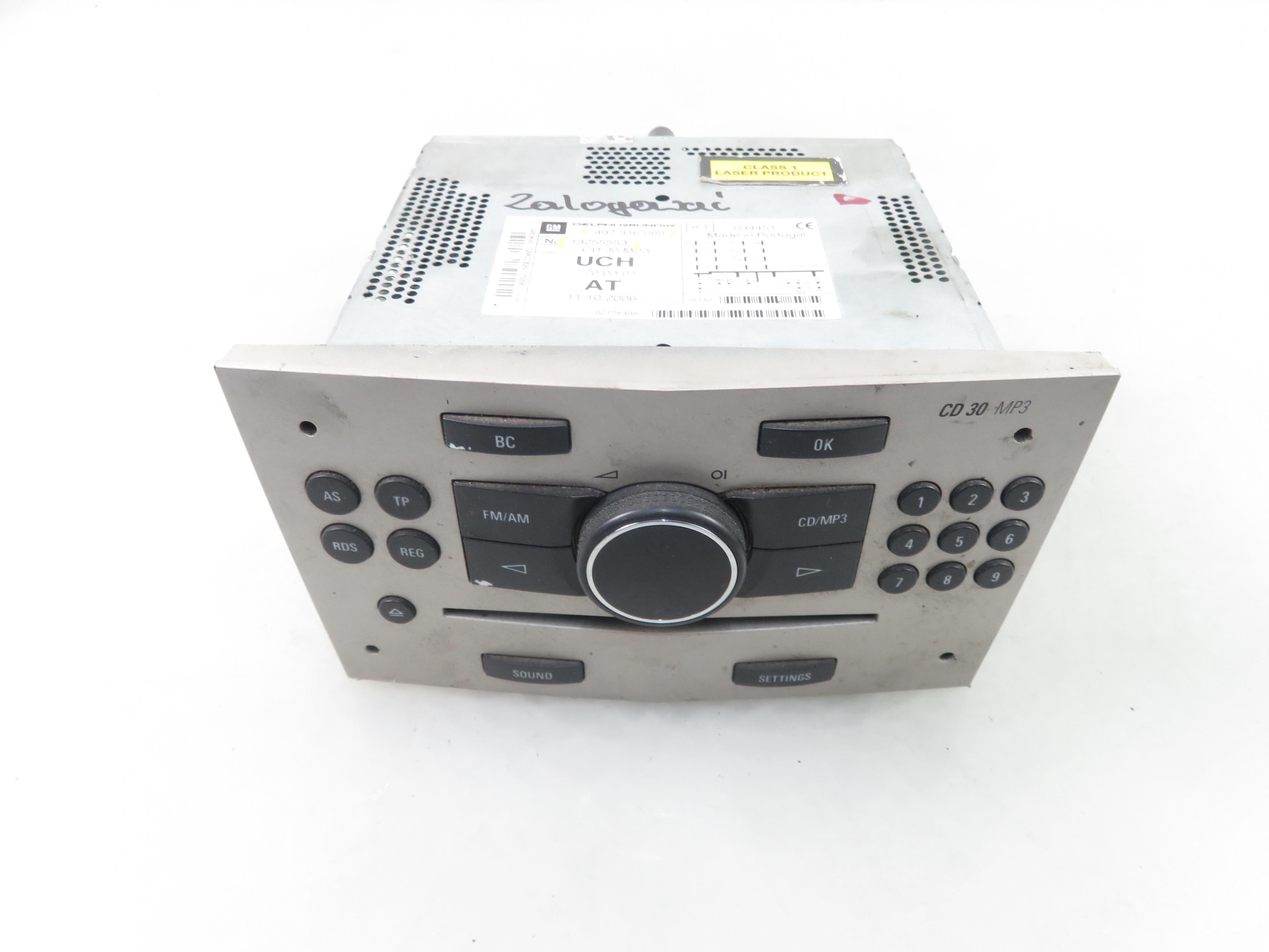 OPEL Zafira B (2005-2010) Music Player Without GPS 13255553, 497316088 25445520