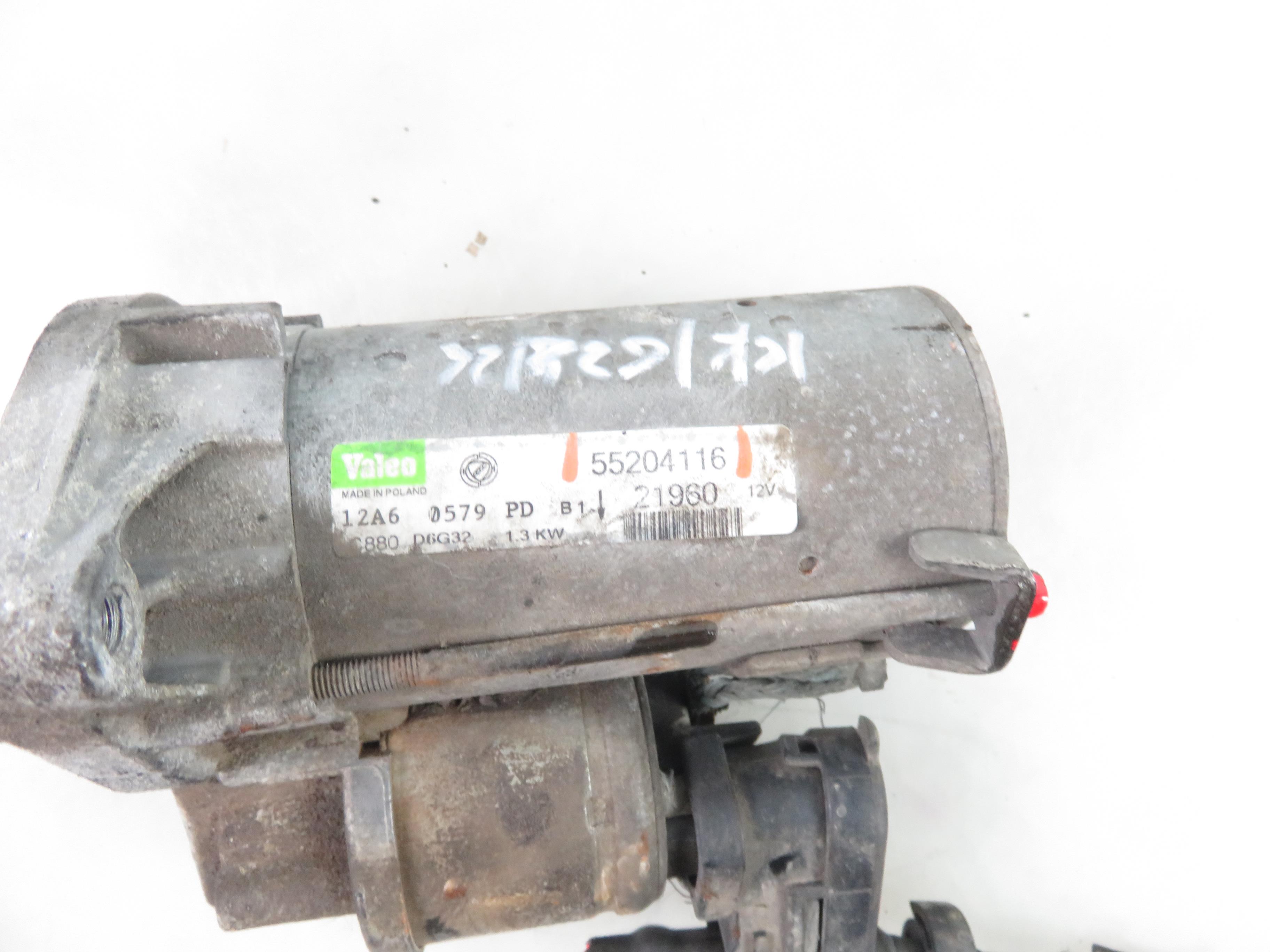 FIAT Grande Punto 1 generation (2006-2008) Starter Motor 55204116 25451169