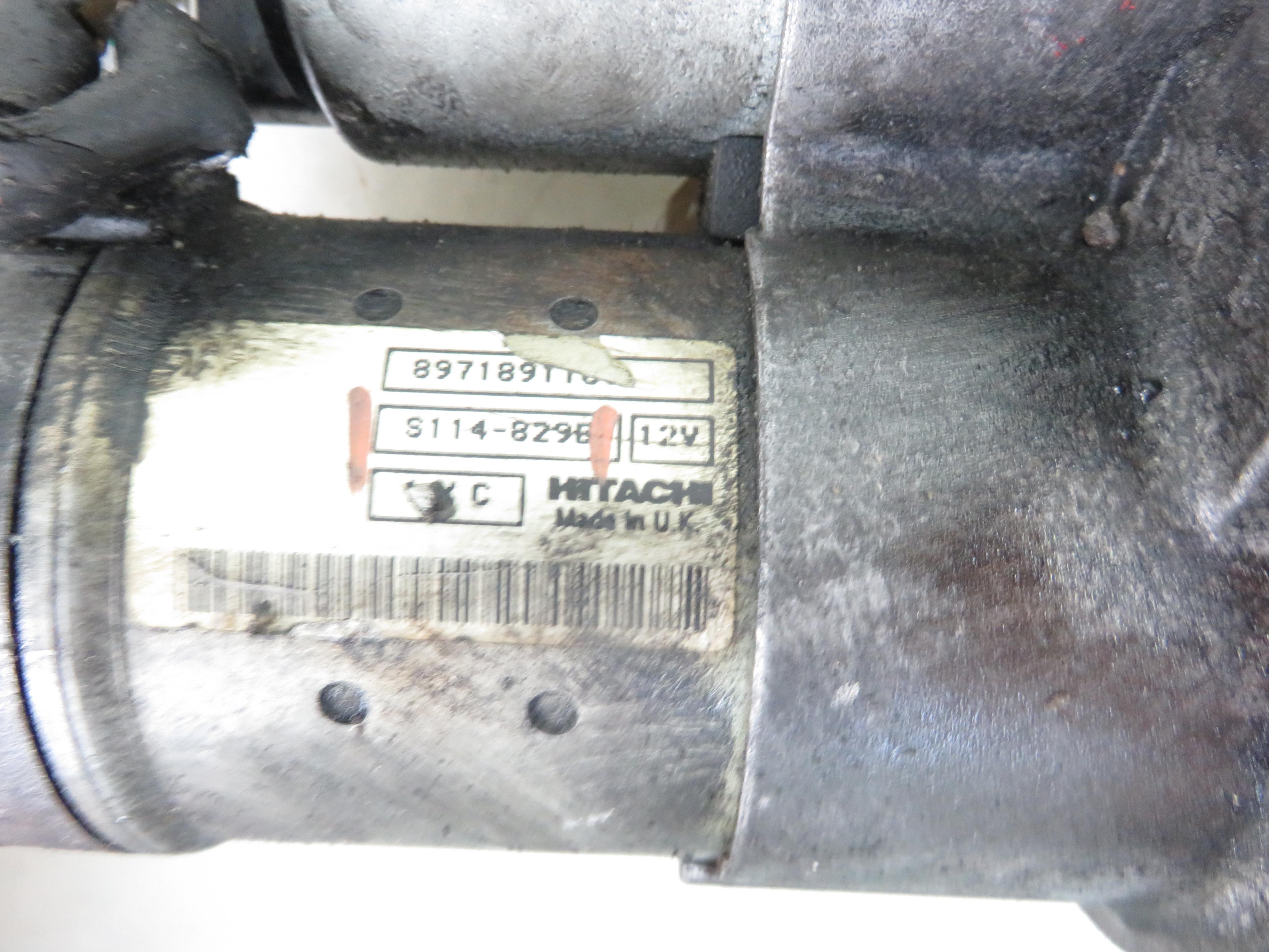 OPEL Corsa C (2000-2006) Starter Motor S114829B 25585928