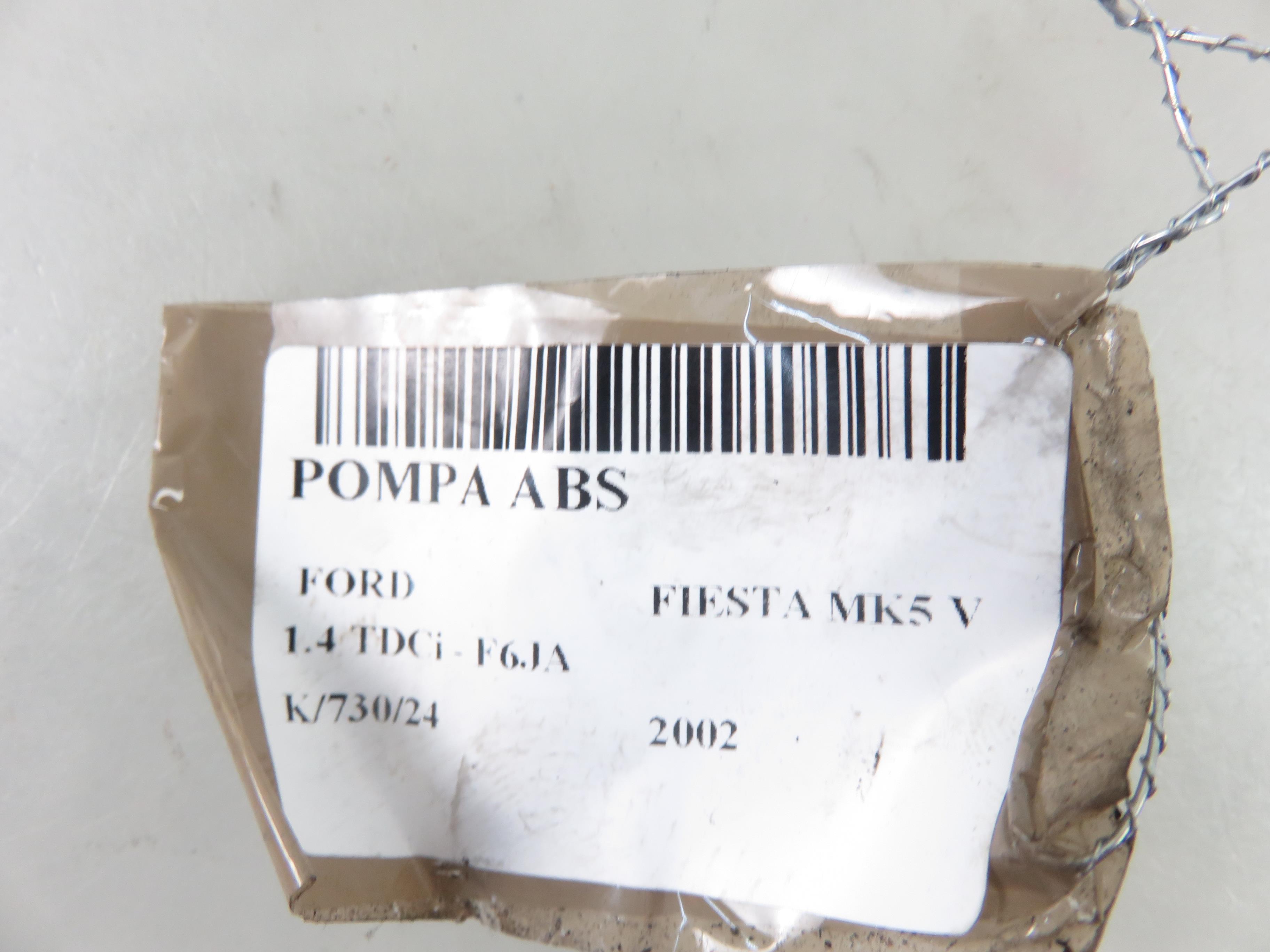 FORD Fiesta 5 generation (2001-2010) ABS pumpe 2S612M110CE,D351437A0B,10096001063 25830515