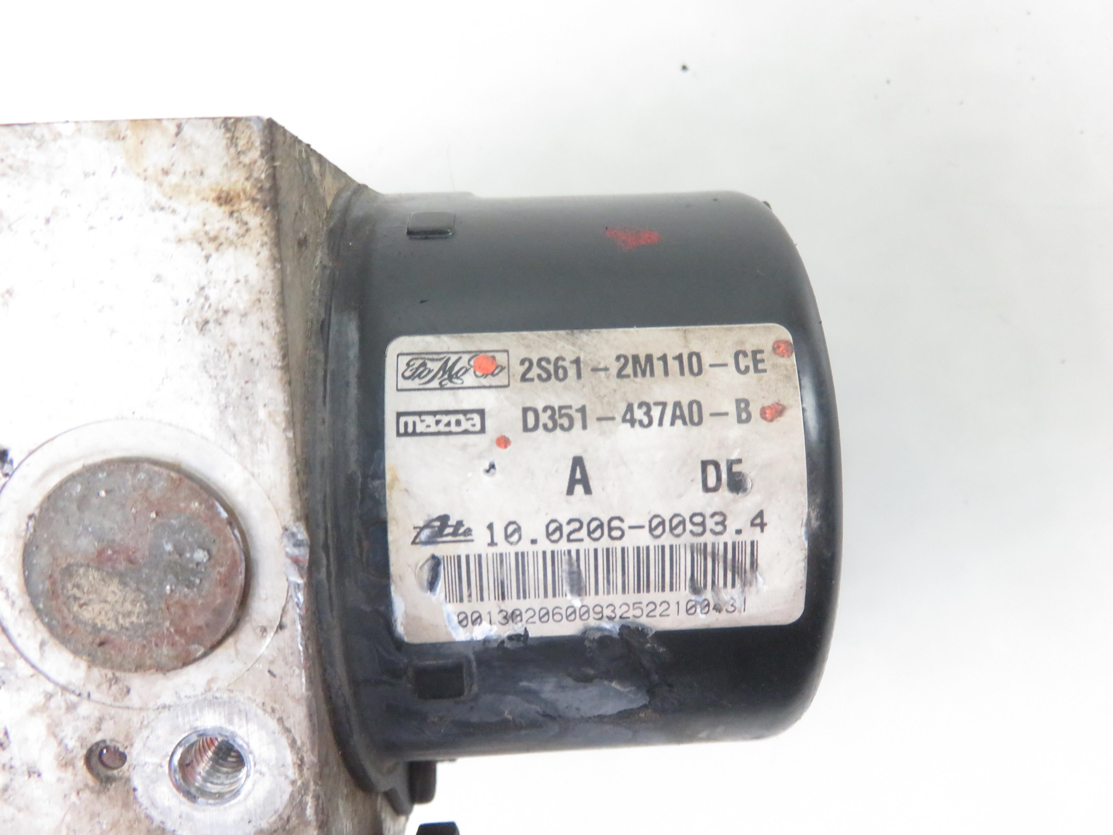 FORD Fiesta 5 generation (2001-2010) ABS pumpe 2S612M110CE,D351437A0B,10096001063 25830515