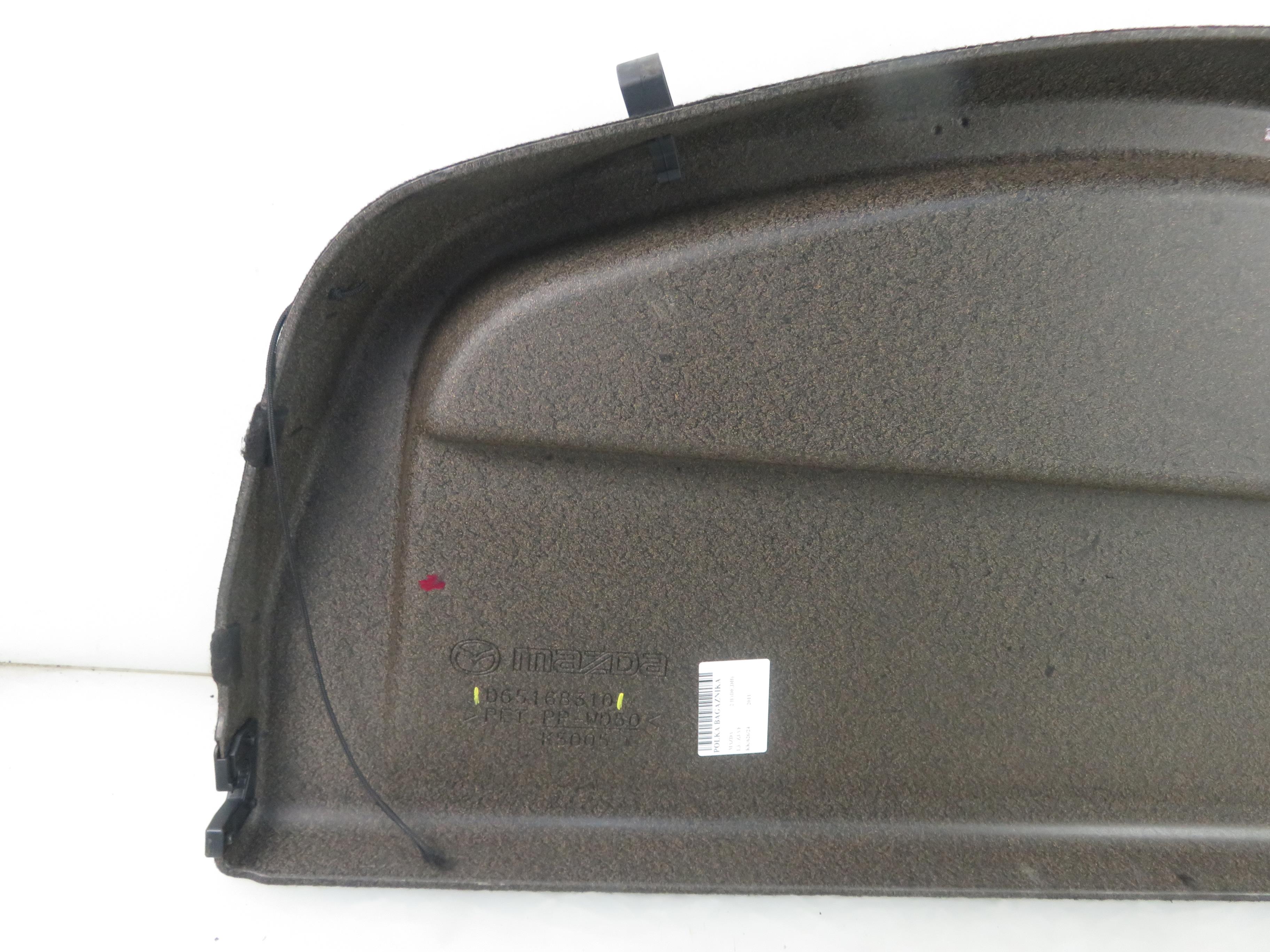 MAZDA 2 2 generation (2007-2014) Rear Parcel Shelf D65168310 25630669