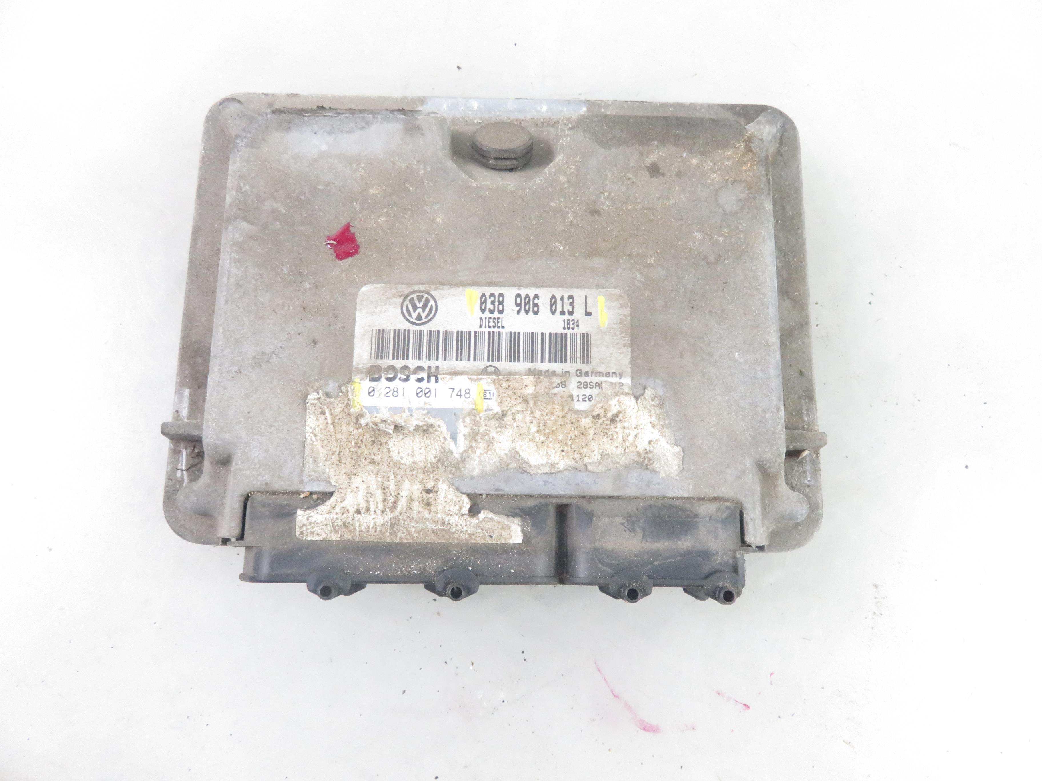 SEAT Arosa 6H (1997-2004) Control Unit 038906013L,0281001748 25681566