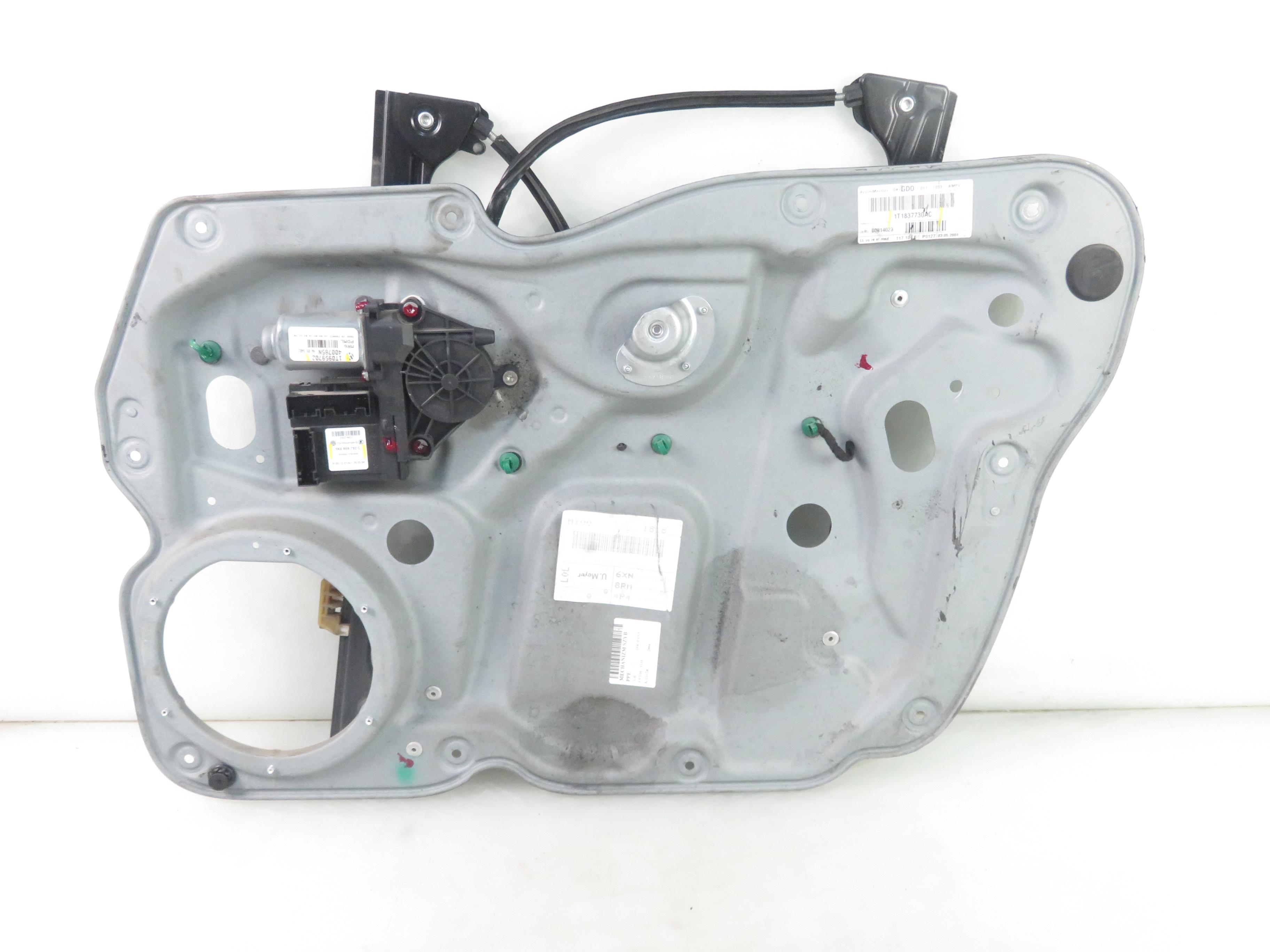 VOLKSWAGEN Touran 1 generation (2003-2015) Front Right Door Window Regulator 1K0959792C, 1T0959702, 1T1837730AC 25681357