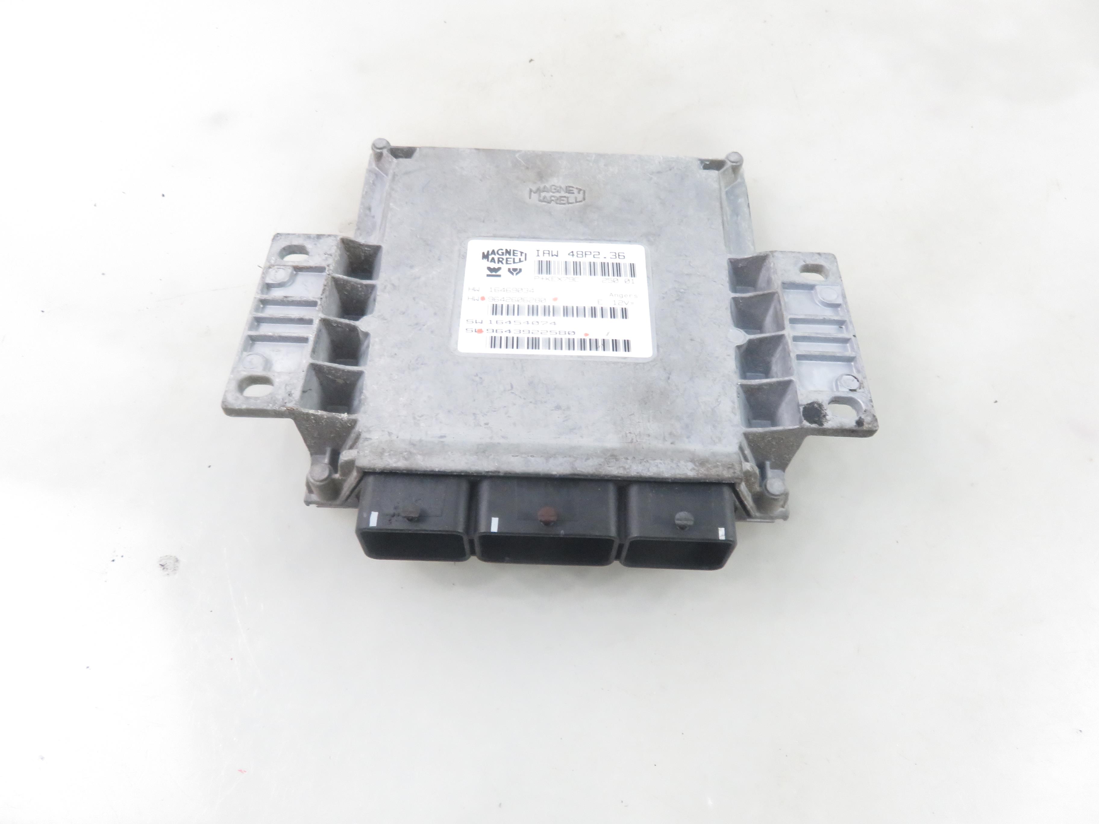 PEUGEOT 307 1 generation (2001-2008) Control Unit IAW48P236,9642606280 25830638