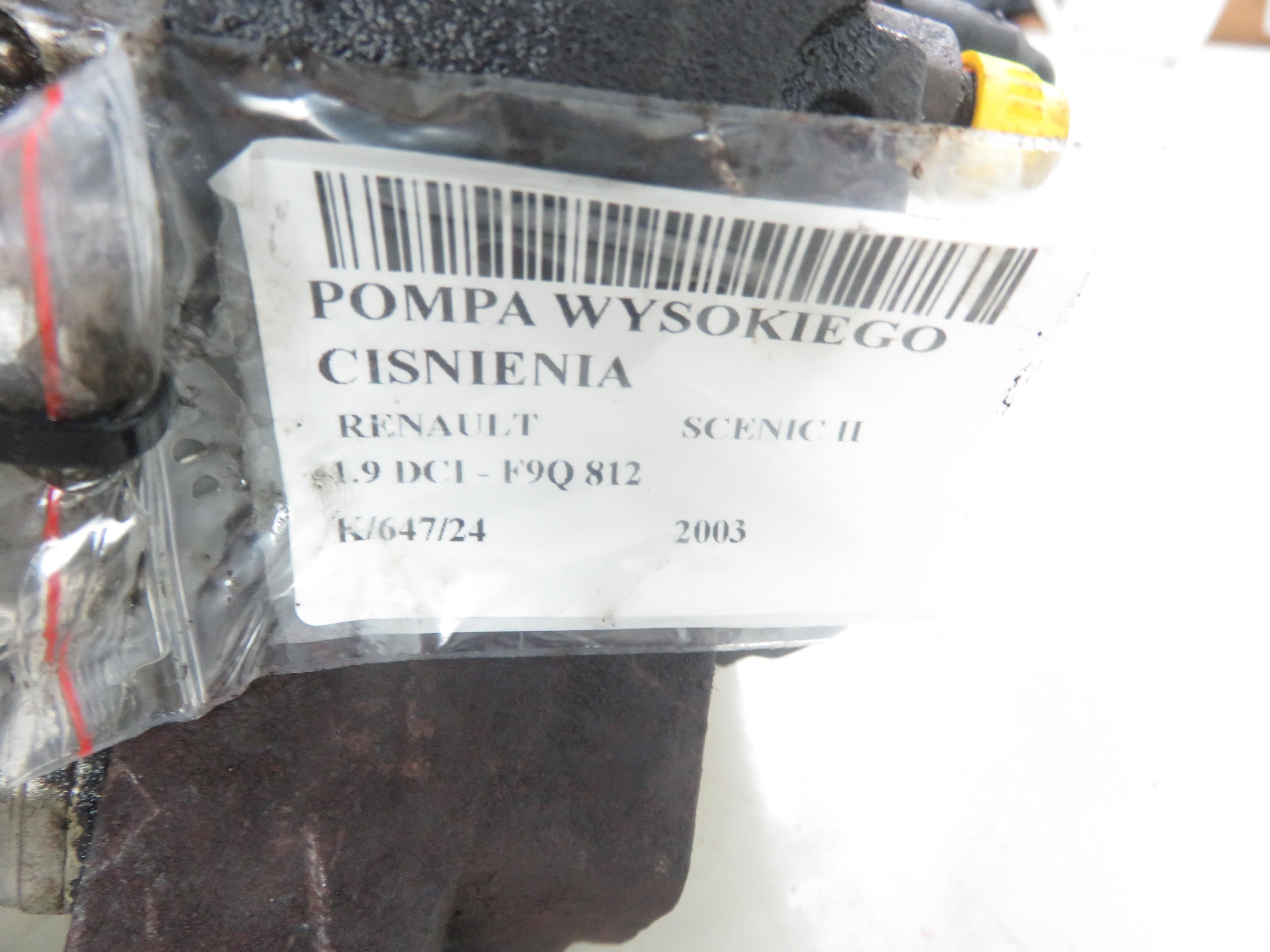 RENAULT Scenic 2 generation (2003-2010) Højtryksbrændstofpumpe 8200108025, 0445010075 25701469