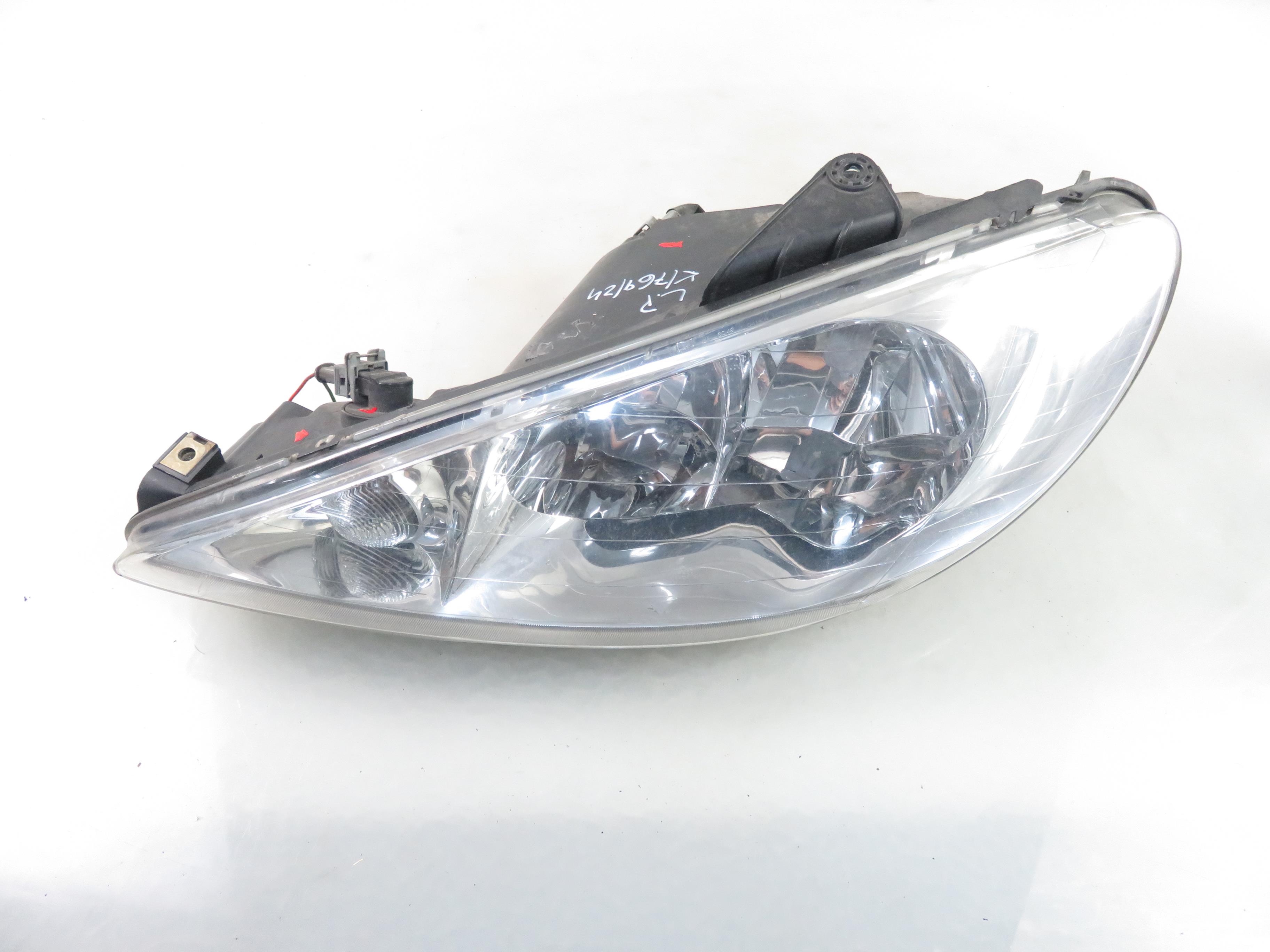 PEUGEOT 206 1 generation (1998-2009) Front Left Headlight 9628666880 25701604