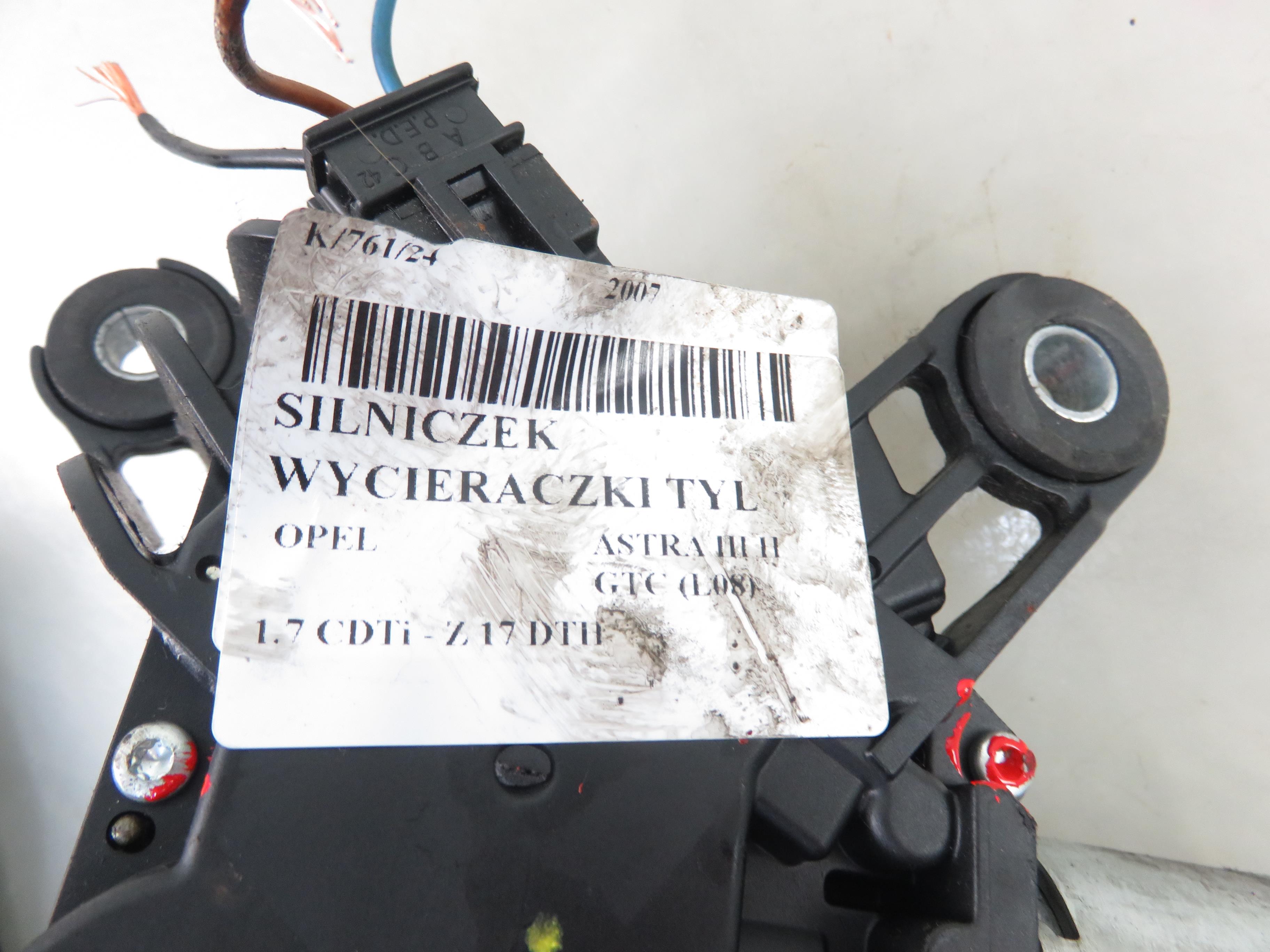 OPEL Astra H (2004-2014) Csomagtérajtó ablaktörlő karja 0390201591,13105981 25719633