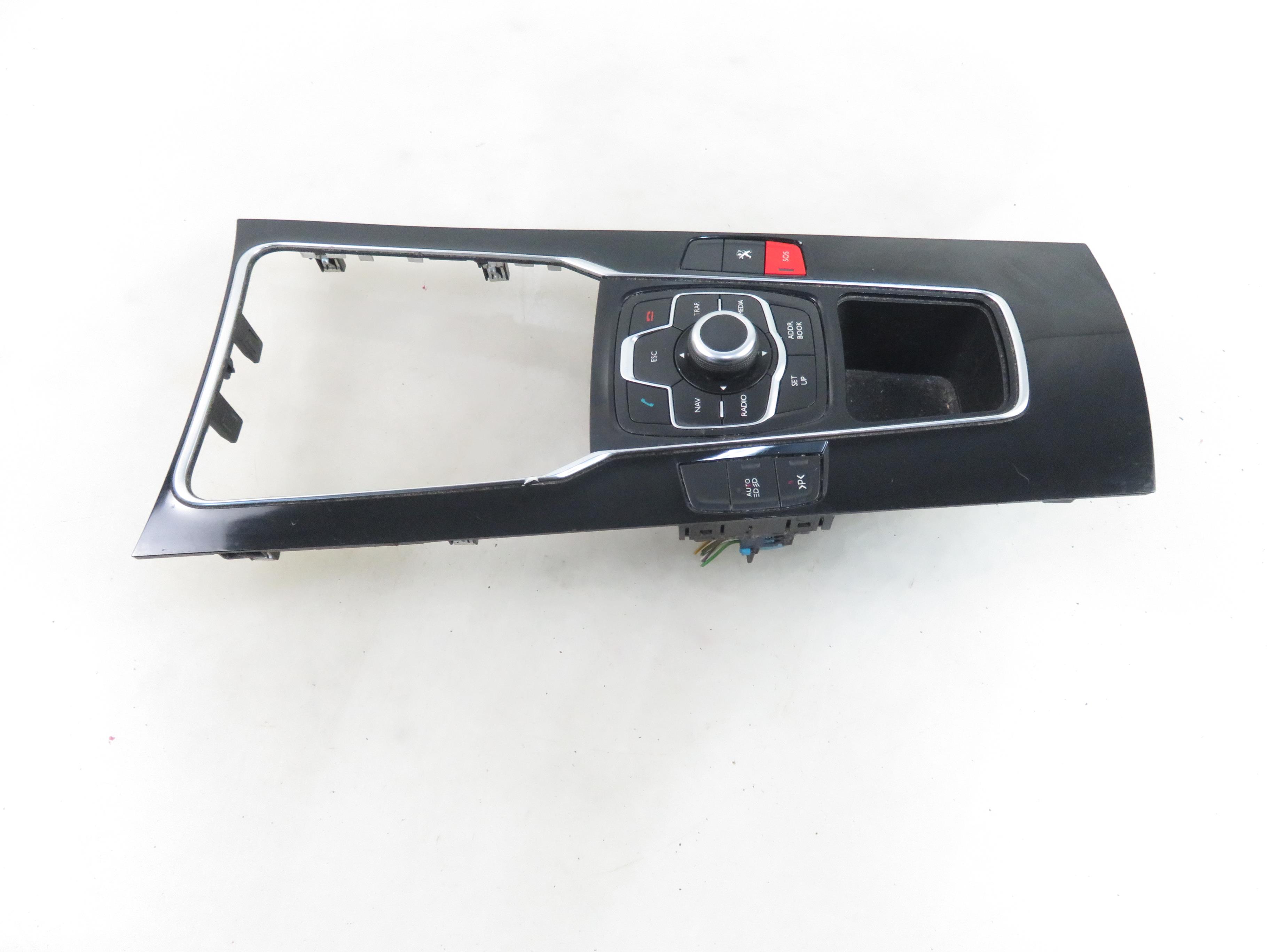 PEUGEOT 508 1 generation (2010-2020) Navigation Control Switch 9686453077,9665668380 25758510