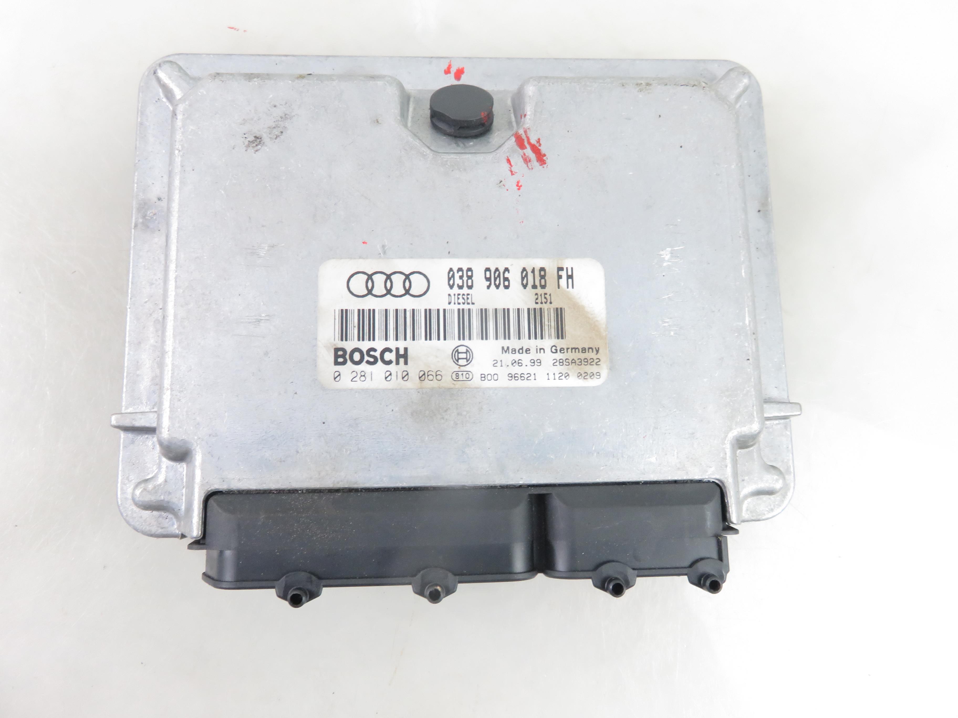 AUDI A6 C5/4B (1997-2004) Control Unit 038906018FH,0281010066 25818836