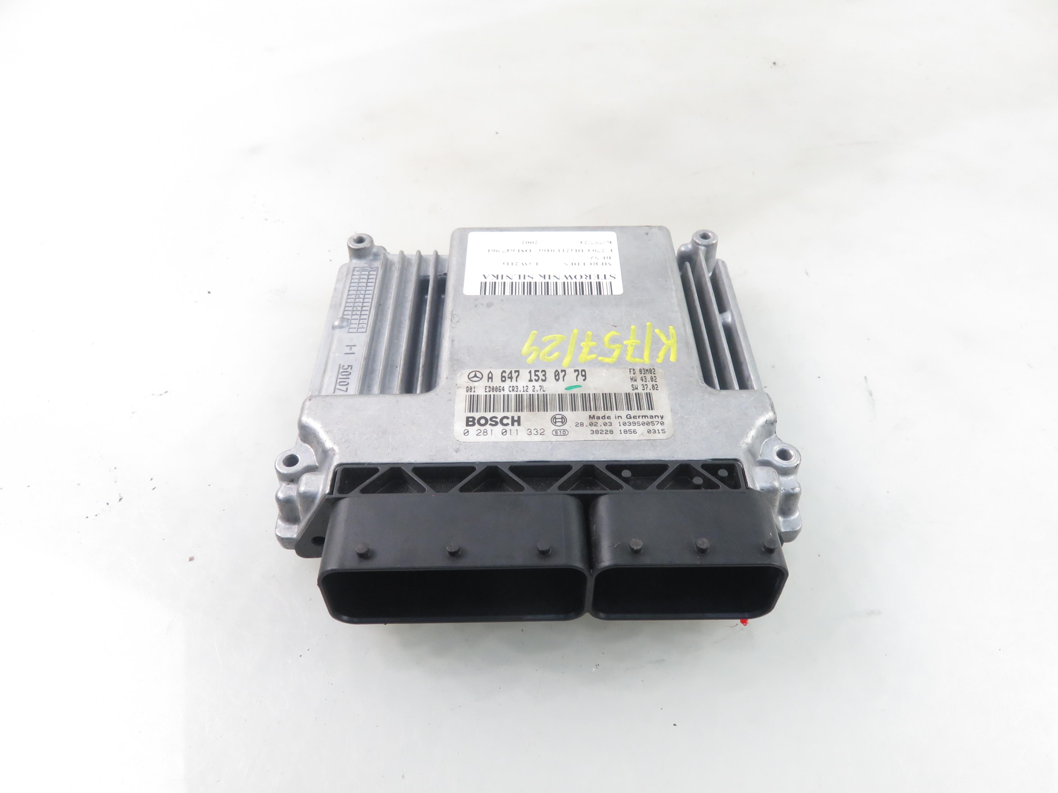 MERCEDES-BENZ E-Class W211/S211 (2002-2009) Control Unit A6471530779 25824285