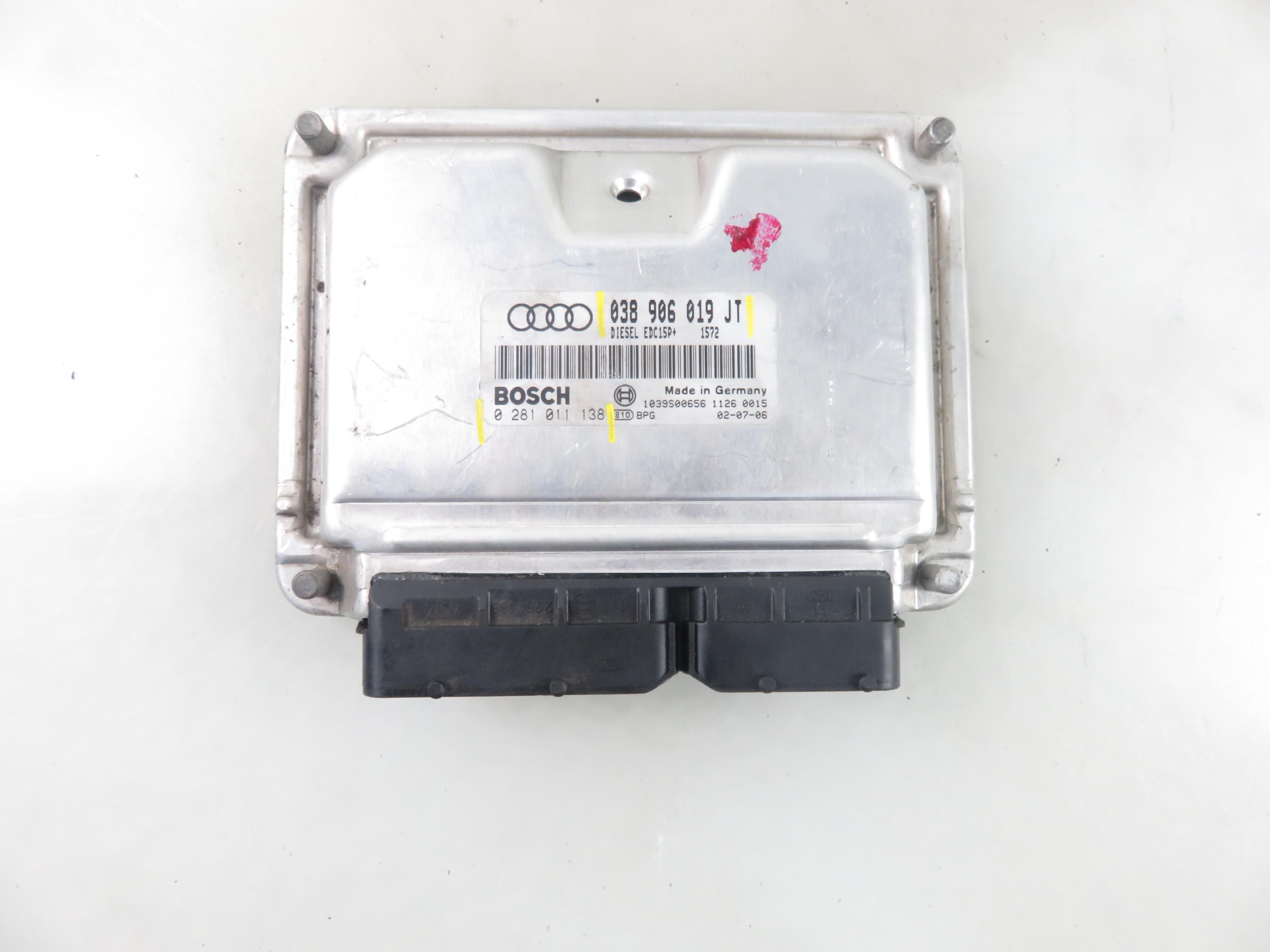 AUDI A4 B6/8E (2000-2005) Control Unit 038906019JT, 0281011138 25824529