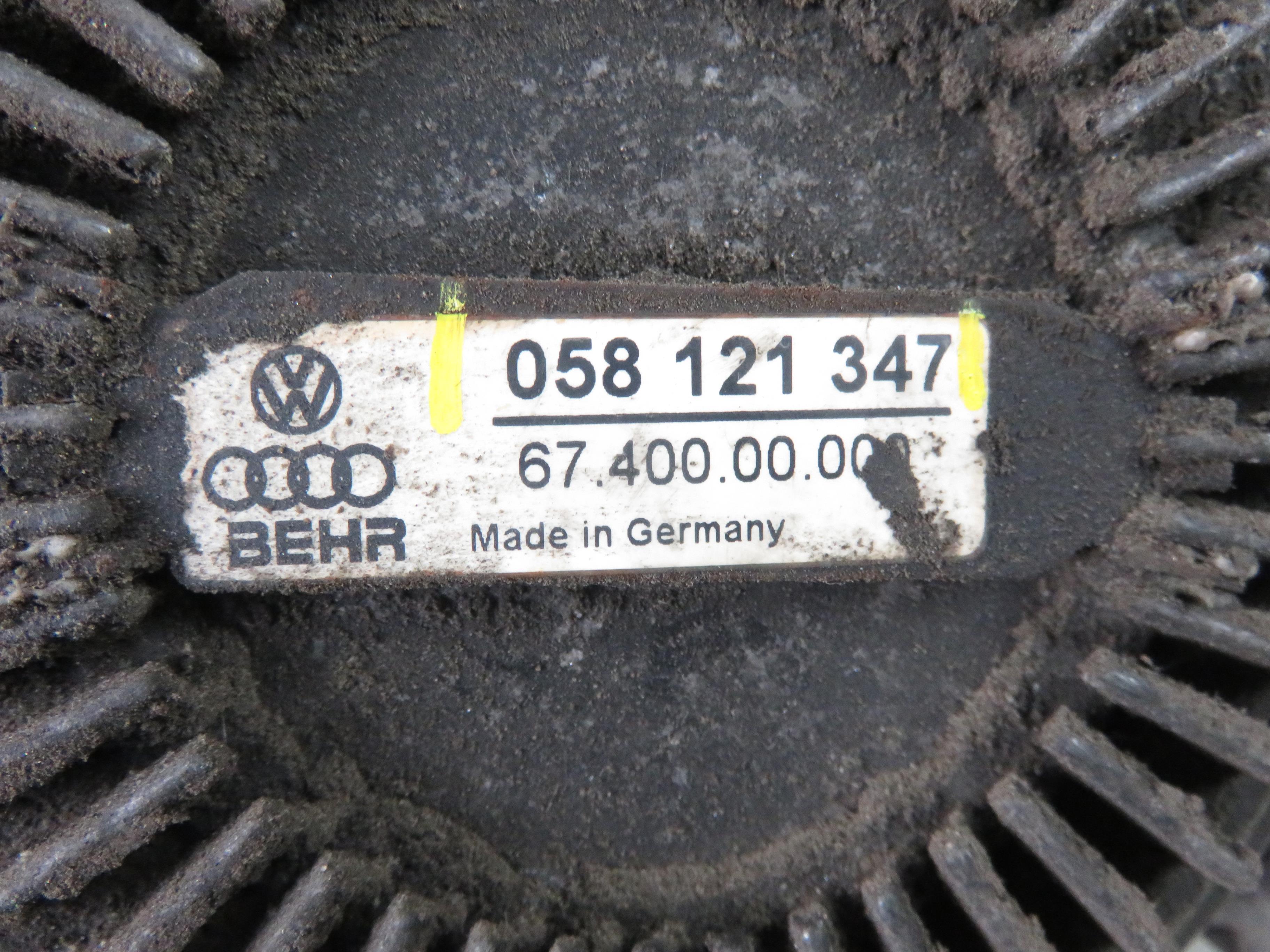 AUDI A4 B6/8E (2000-2005) Fläktkoppling 058121347 25824307