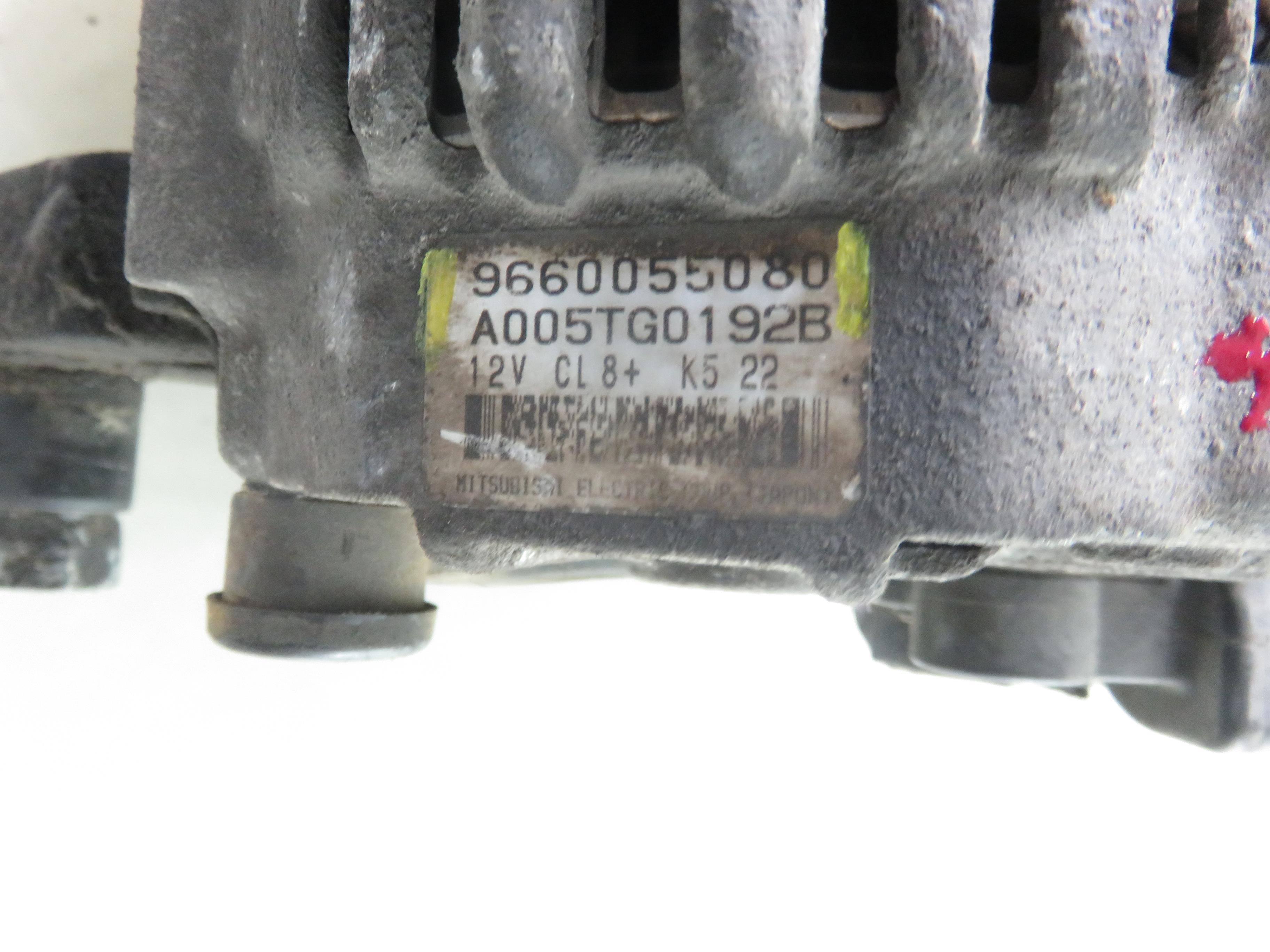 CITROËN C2 1 generation (2003-2009) Alternator 9660055080, A005TG0192B 25817905