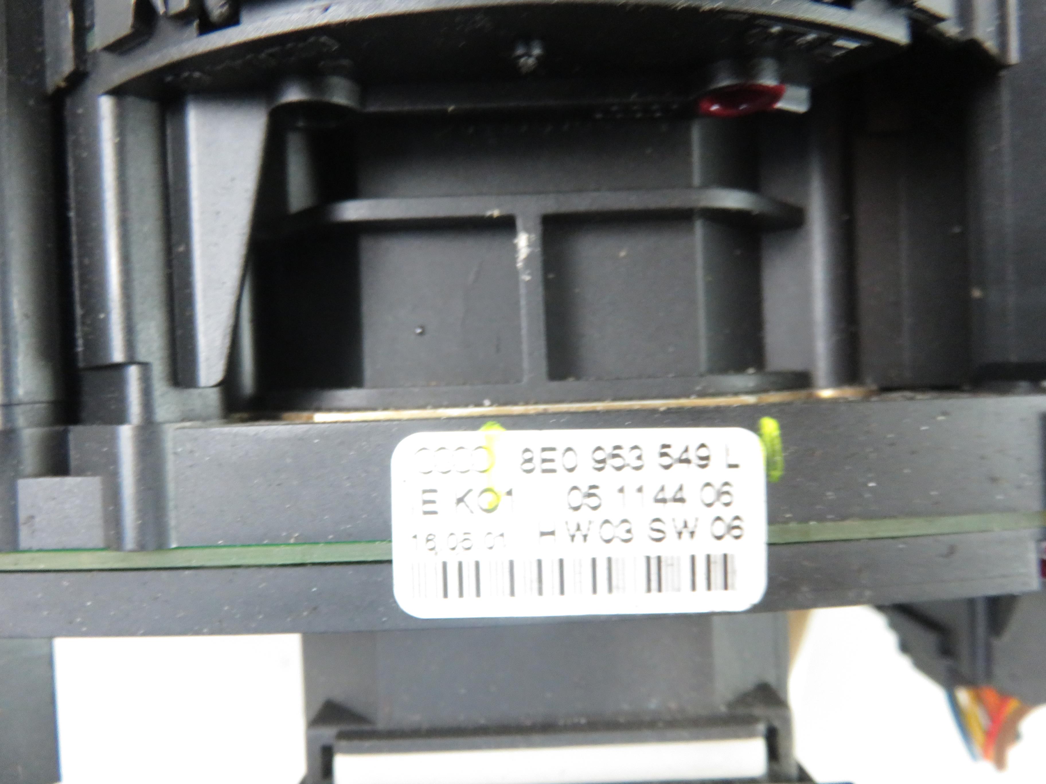 AUDI A4 B6/8E (2000-2005) Переключатель кнопок 8E0953541D,8E0953549L,8E0953521A 25824160