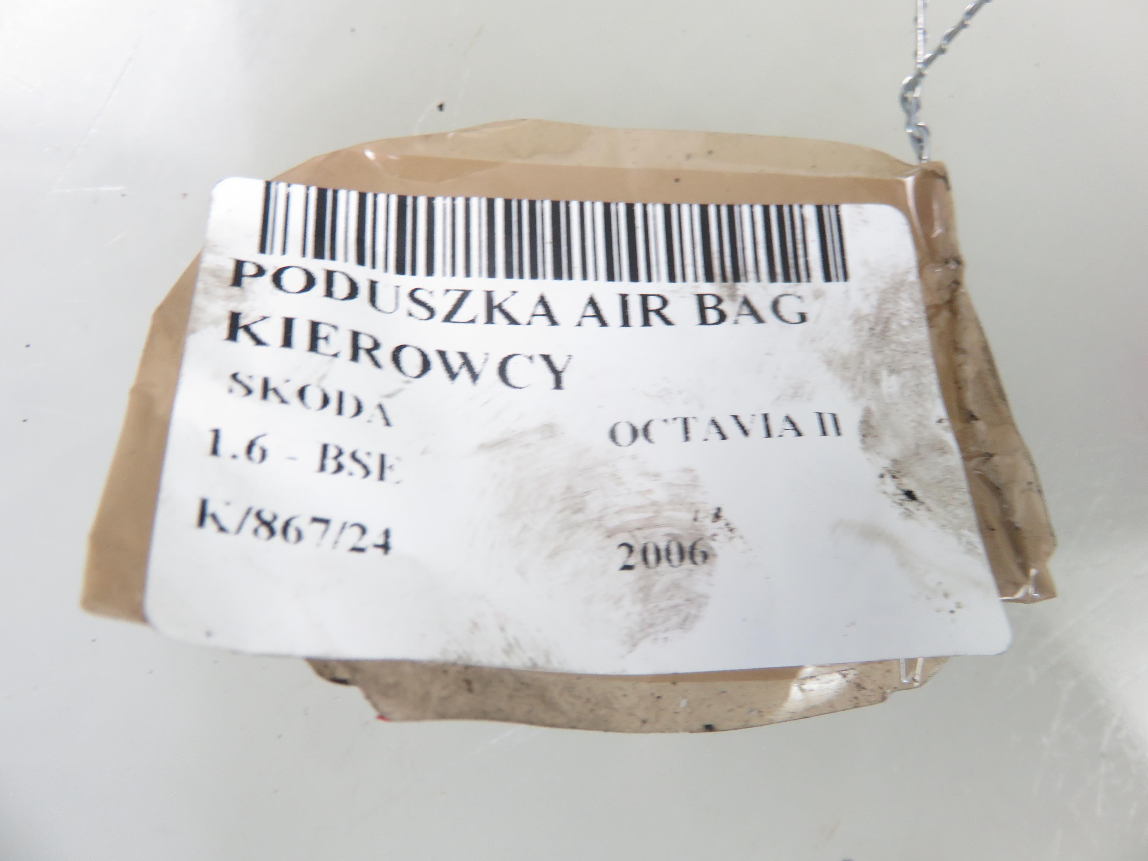 SKODA Octavia 2 generation (2004-2013) Rat Airbag 1Z0880201AE,1K0971584 25830634