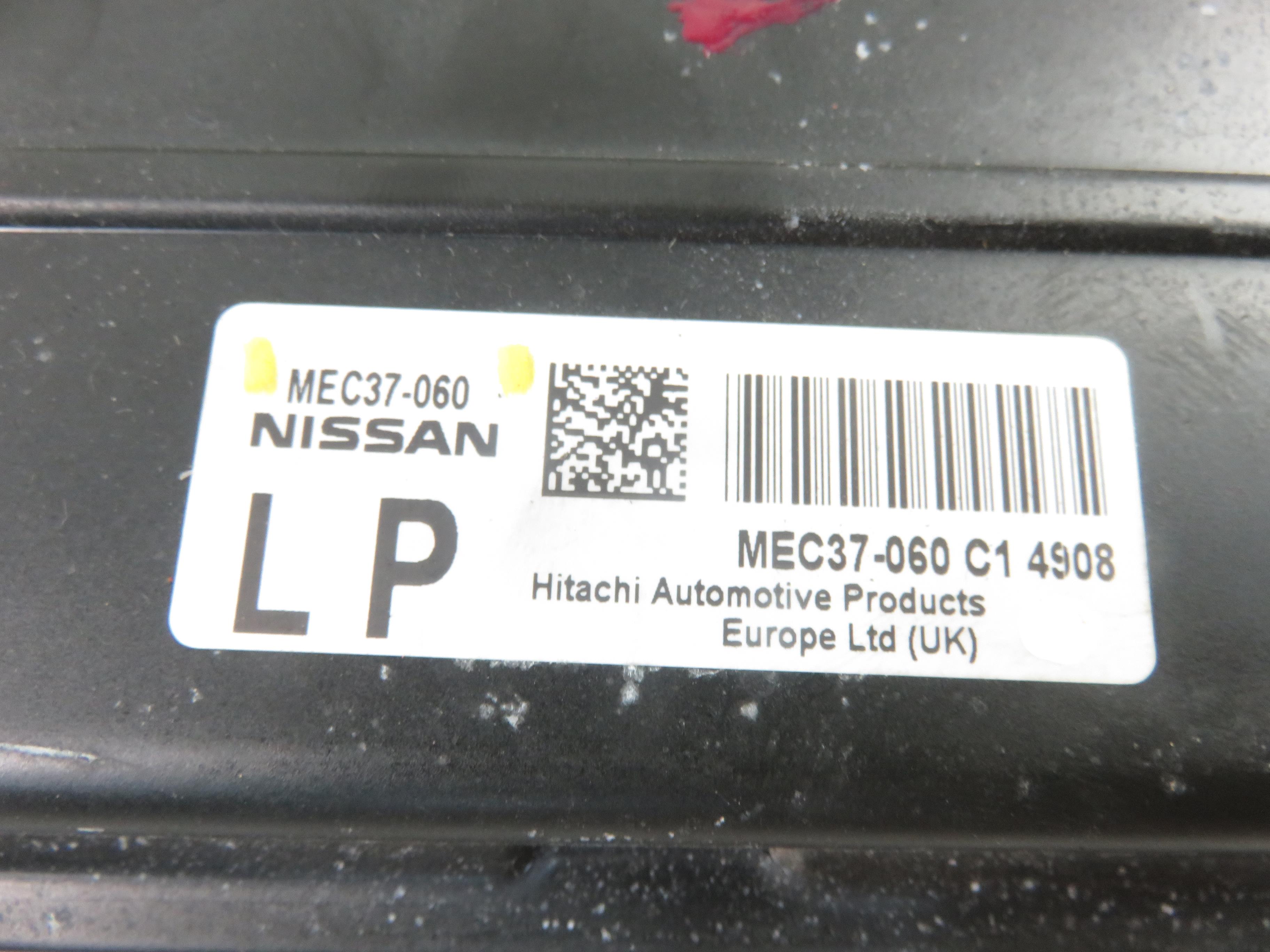 NISSAN Primera P12 (2001-2008) Control Unit MEC37060 25852241