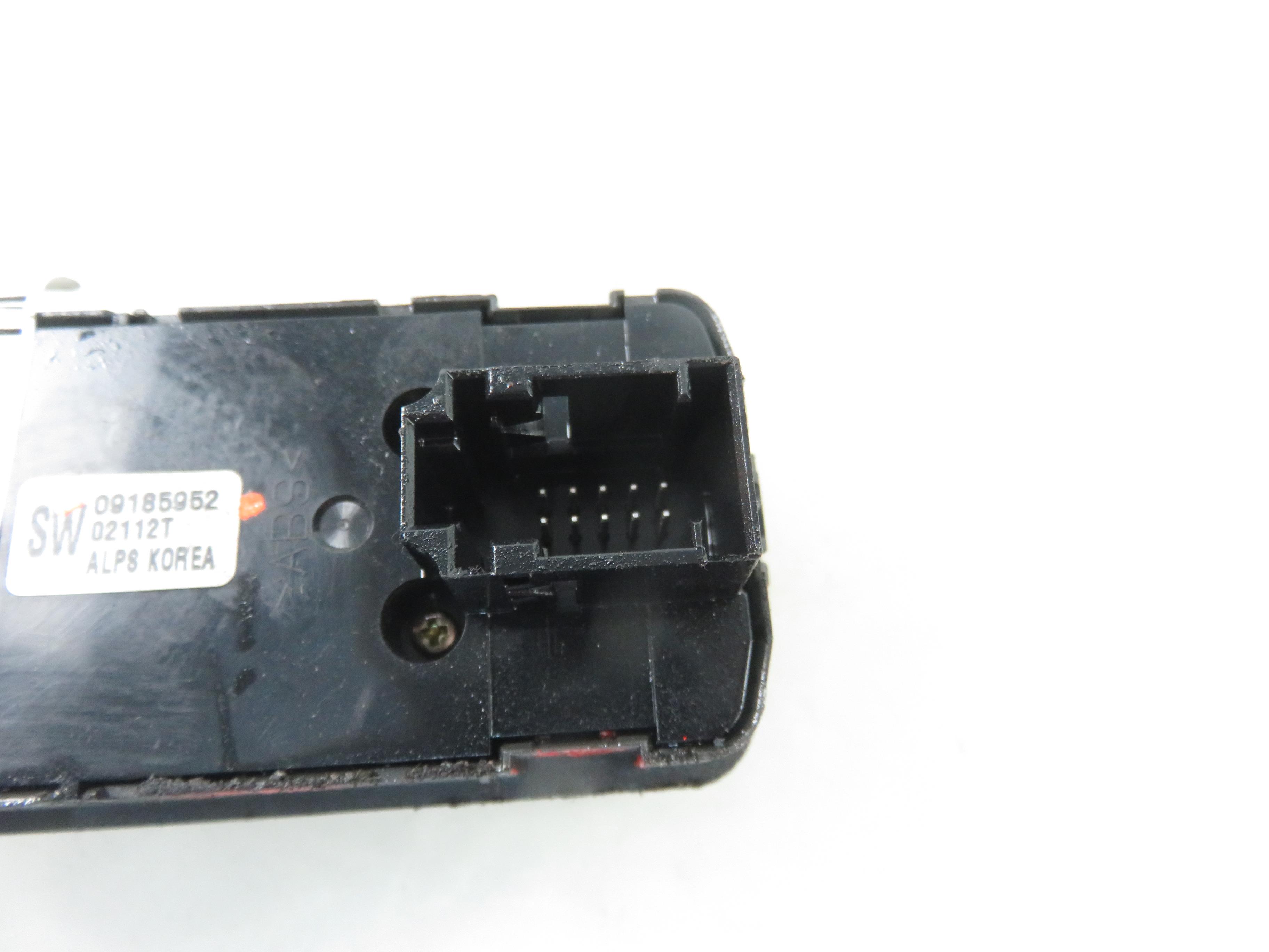 OPEL Vectra C (2002-2005) Кнопка стеклоподъемника передней левой двери 09185952 25976242