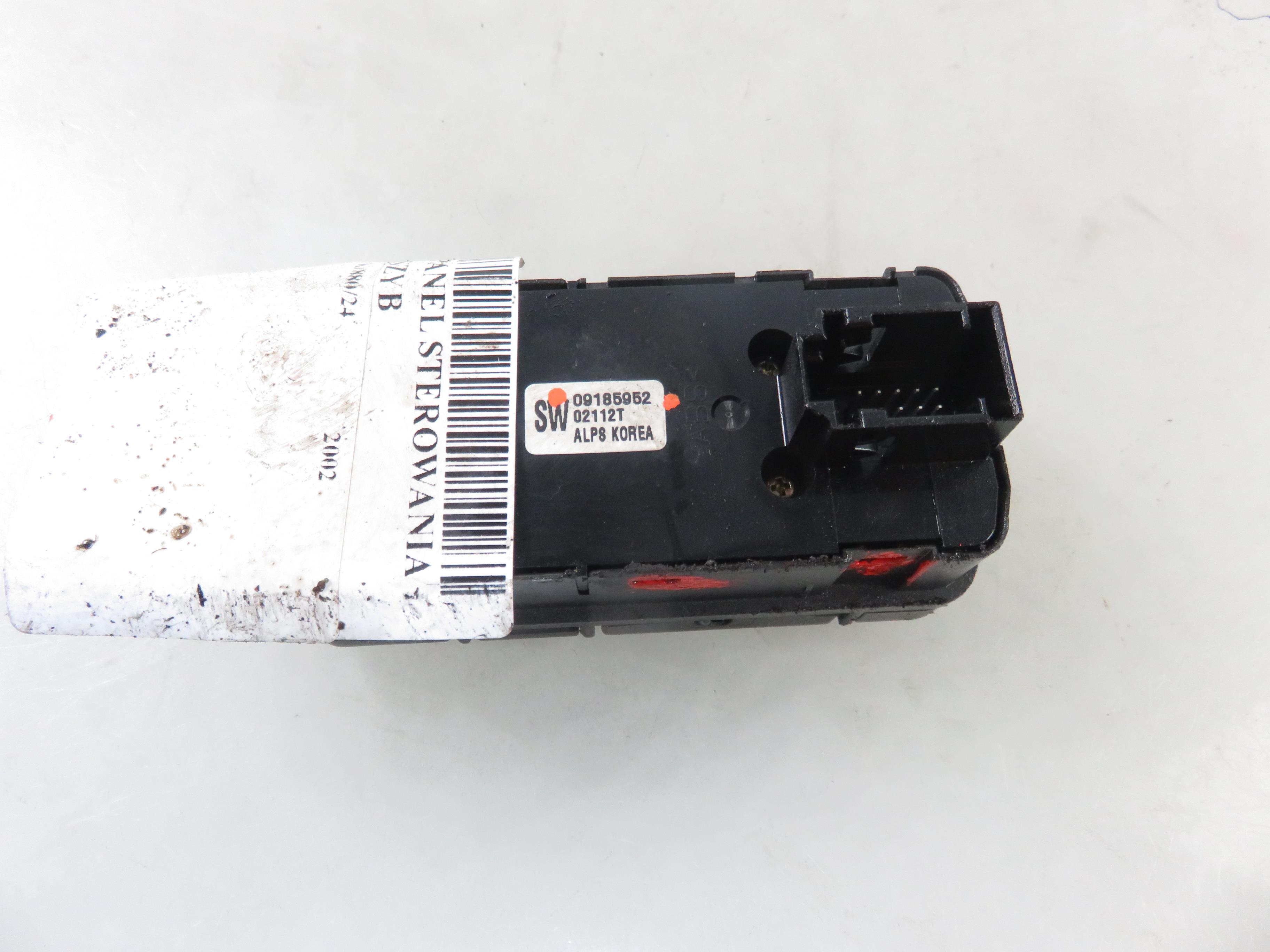 OPEL Vectra C (2002-2005) Кнопка стеклоподъемника передней левой двери 09185952 25976242
