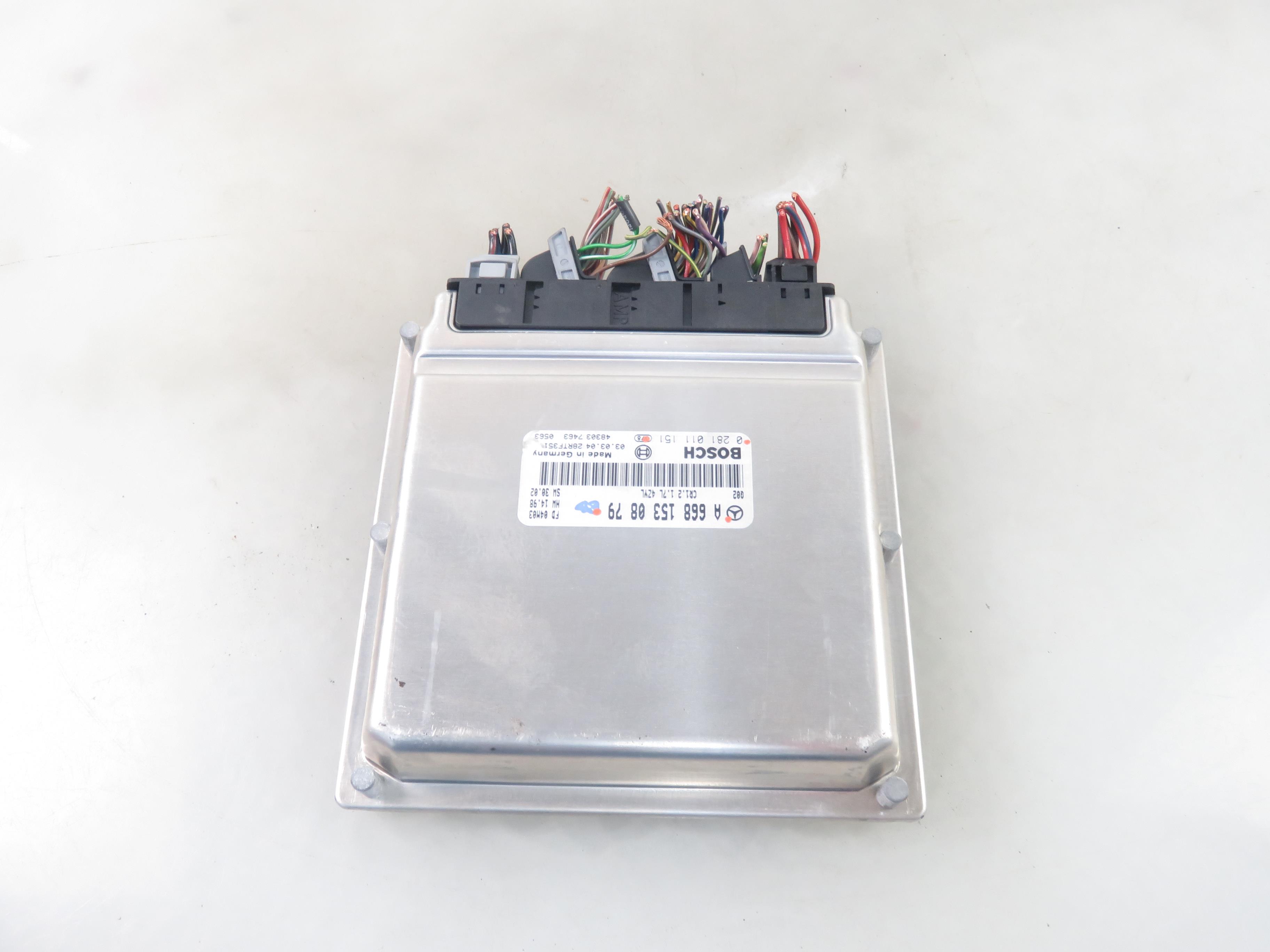 MERCEDES-BENZ A-Class W168 (1997-2004) Control Unit A6681530879,0281011151 25905135