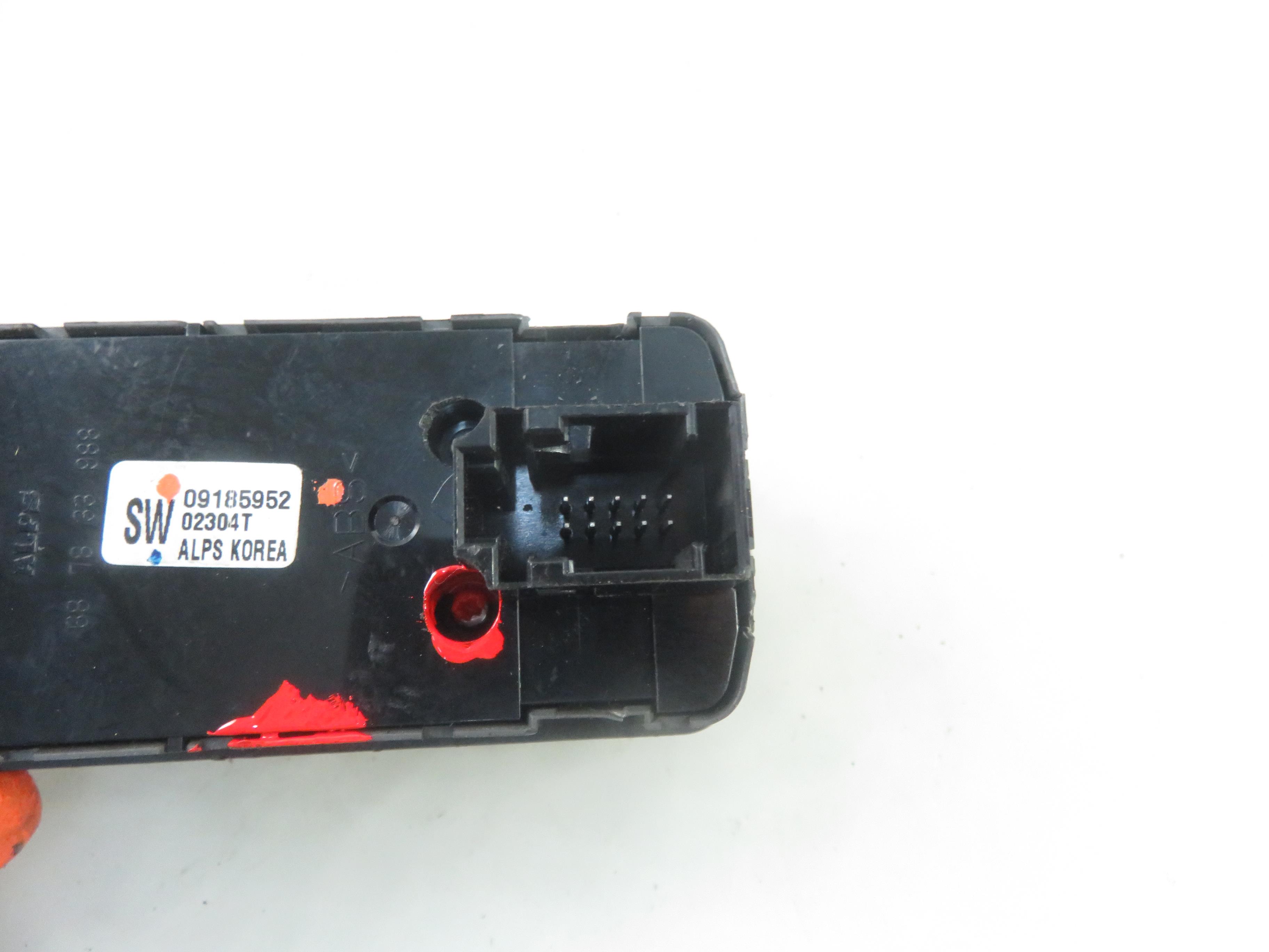 OPEL Vectra C (2002-2005) Кнопка стеклоподъемника передней левой двери 09185952 25976241