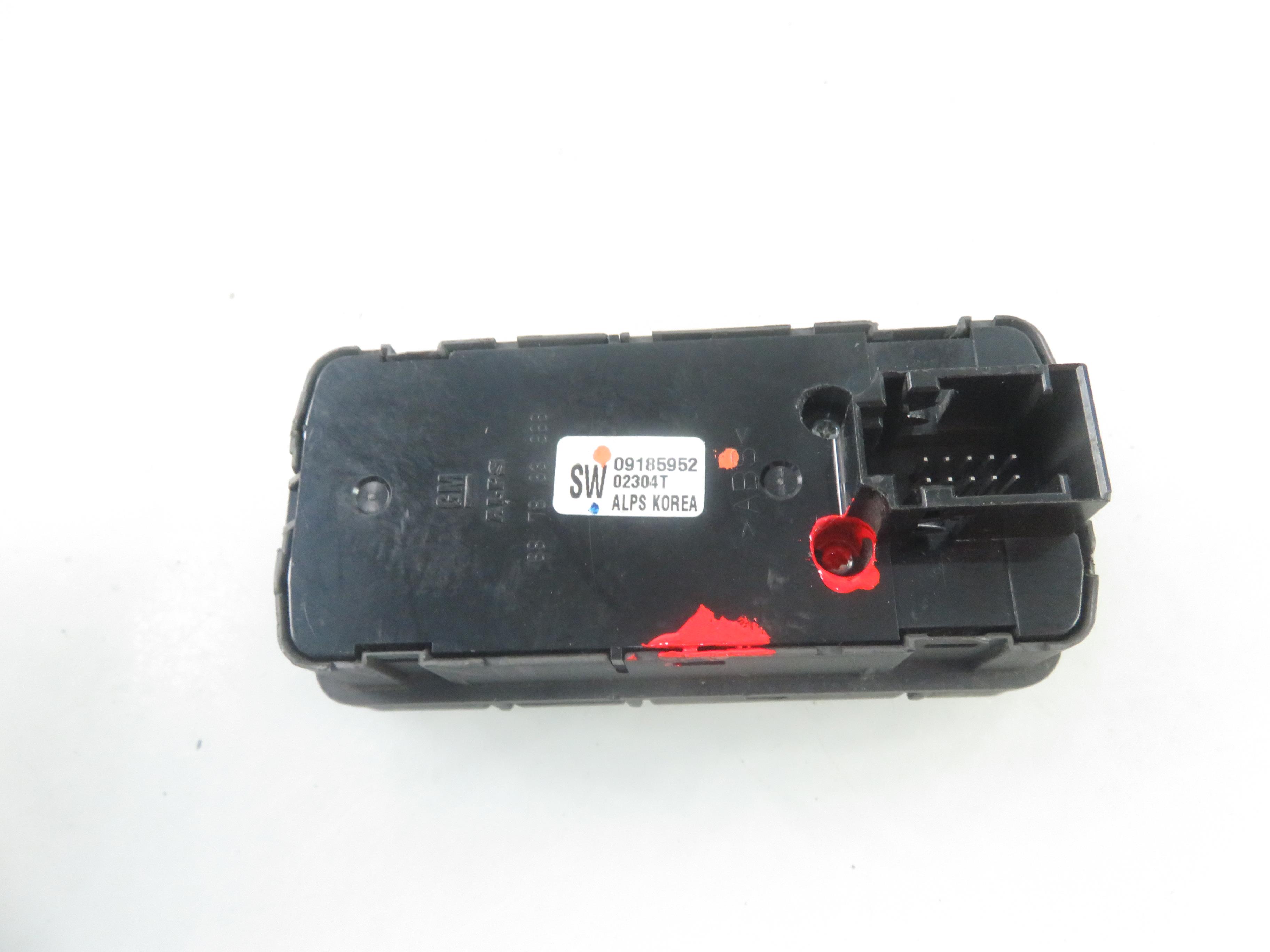 OPEL Vectra C (2002-2005) Кнопка стеклоподъемника передней левой двери 09185952 25976241